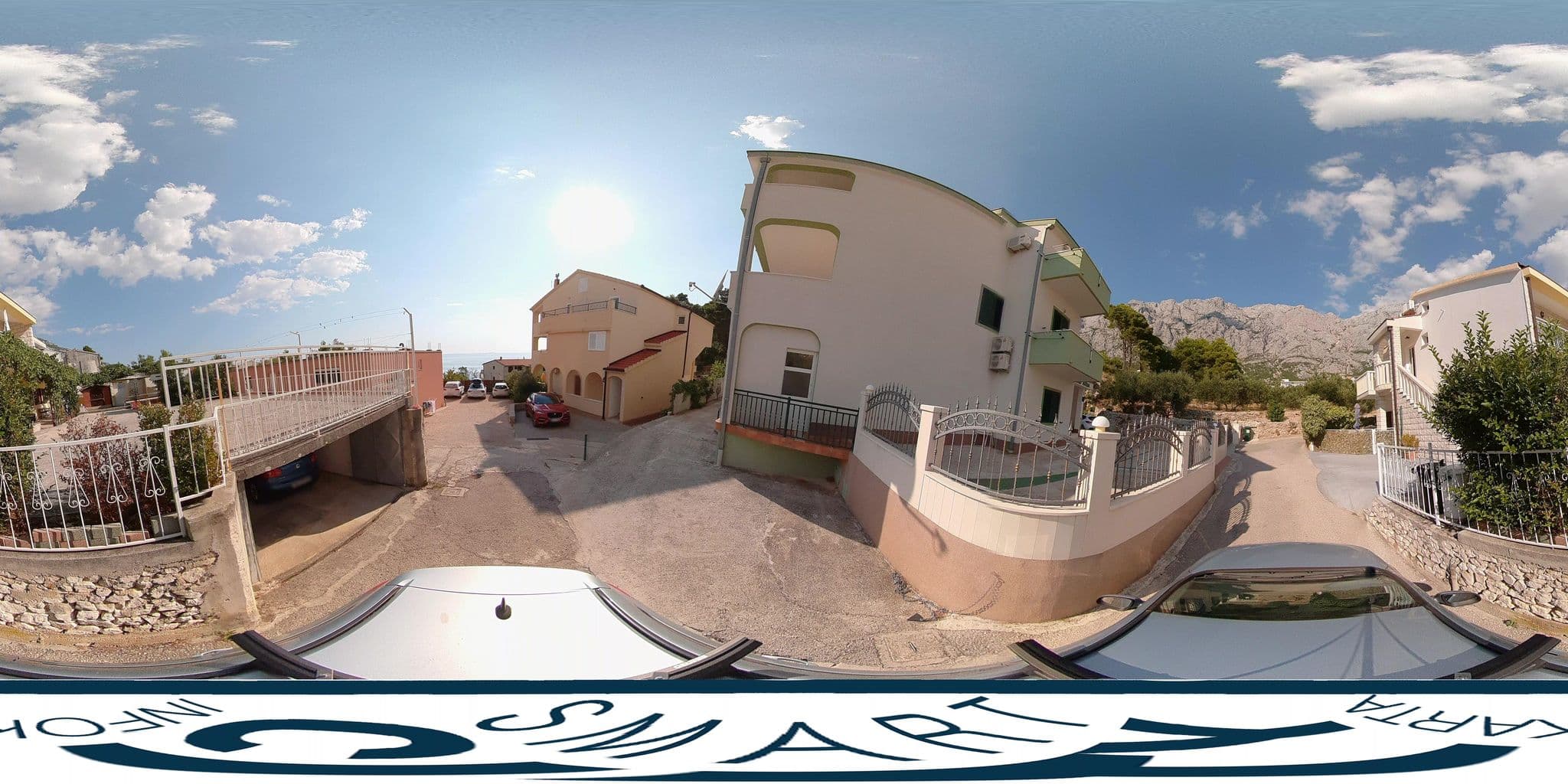 Street view near Apartments Medusa, Makarska — © SilvioBasic (CC BY-SA · Mapillary)