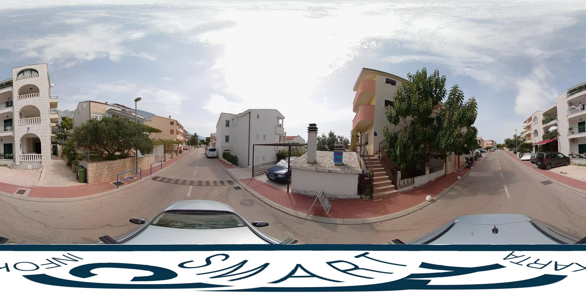 Street view near Apartmani Ruža, Makarska — © SilvioBasic (CC BY-SA · Mapillary)