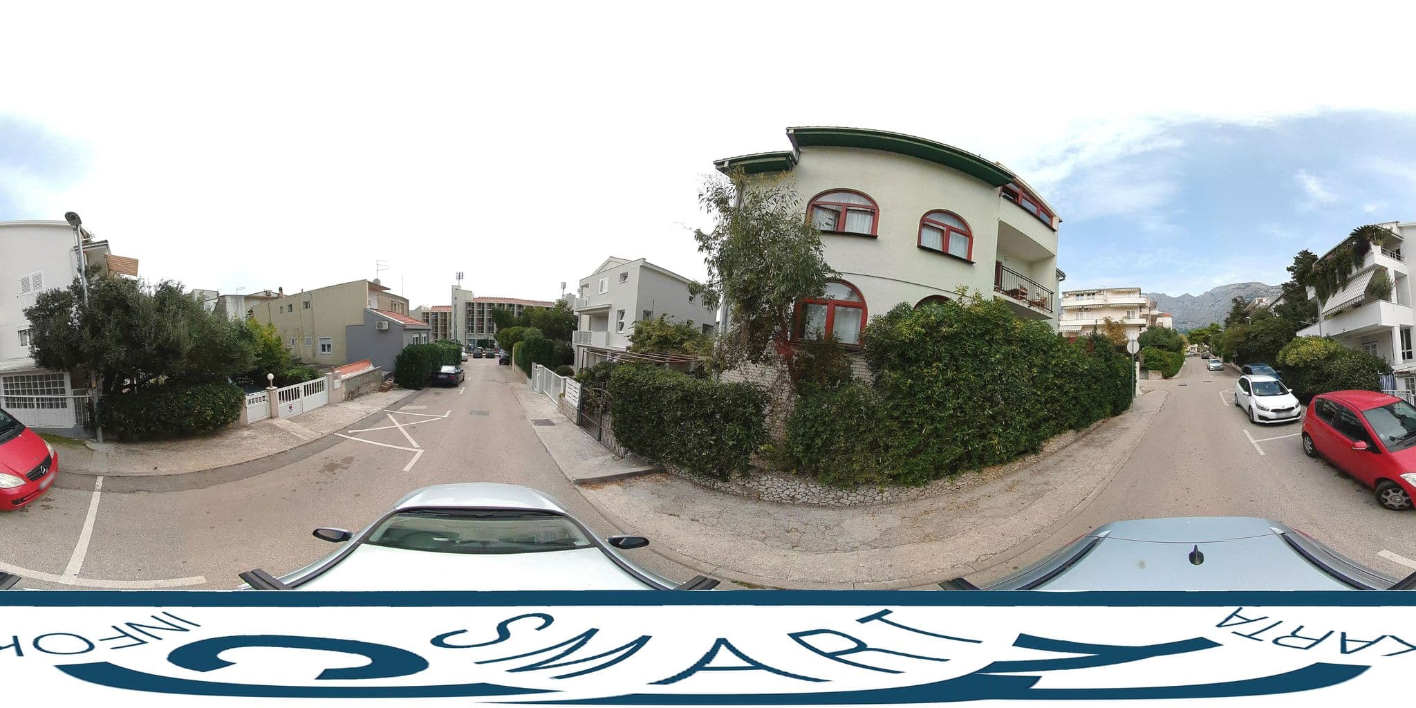 Street view near Apartment Bašković Ivan, Makarska — © SilvioBasic (CC BY-SA · Mapillary)