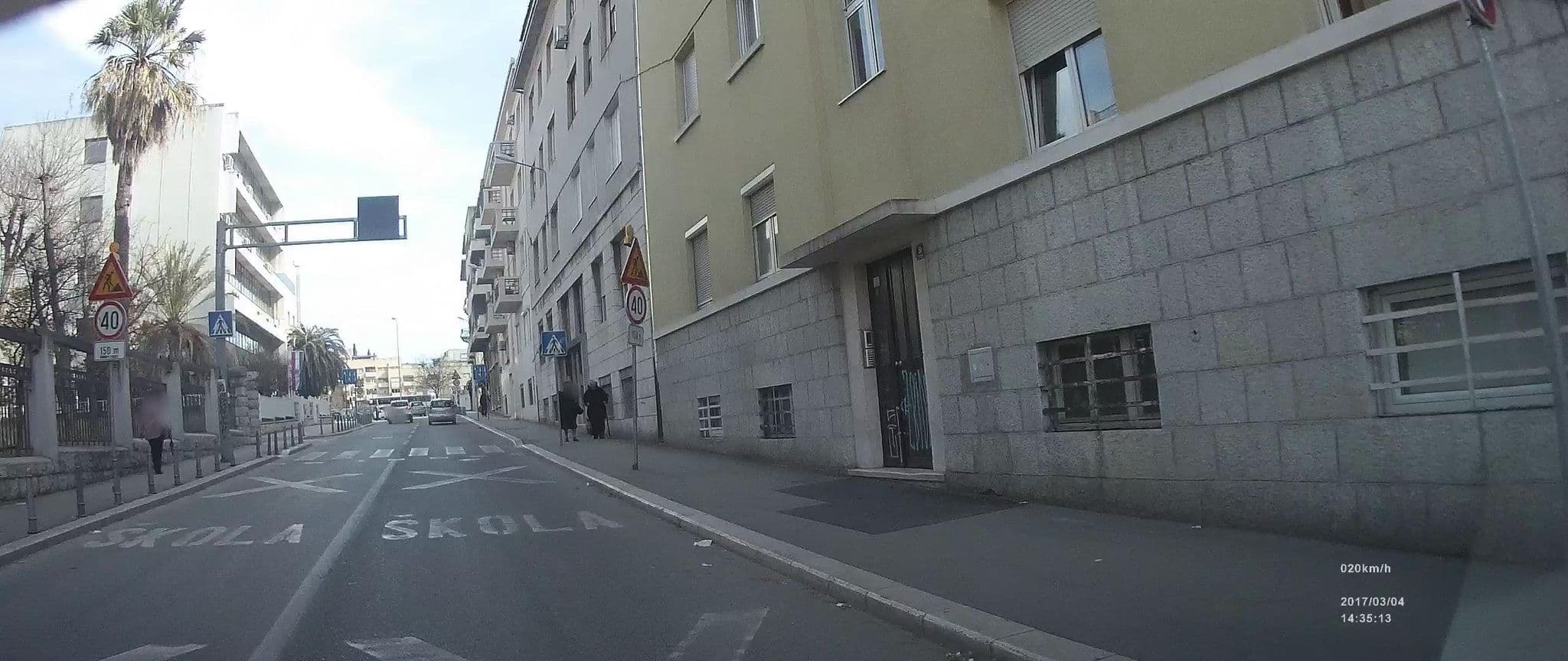 Street view near Apartment Antonio, Split — © idelac (CC BY-SA · Mapillary)