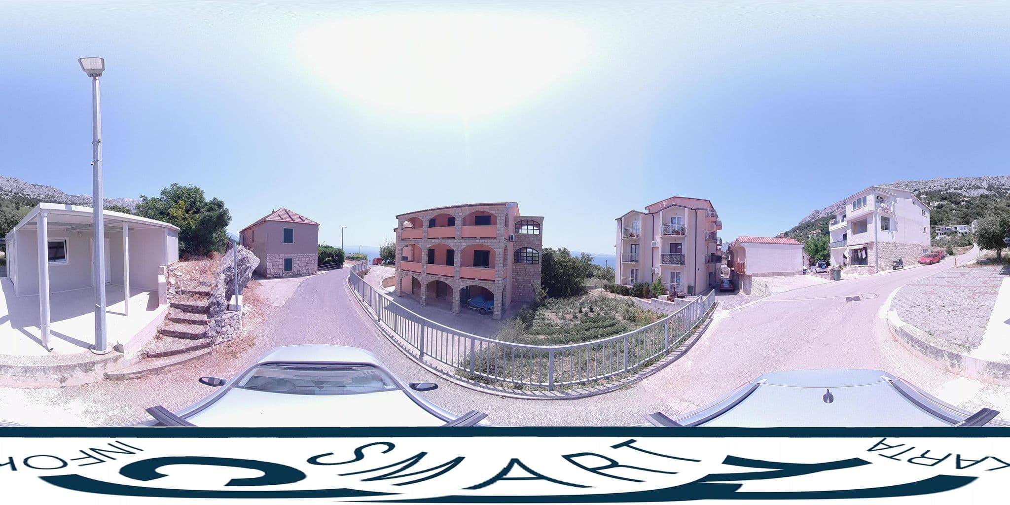 Street view near Vila Filip, Brela — © SilvioBasic (CC BY-SA · Mapillary)