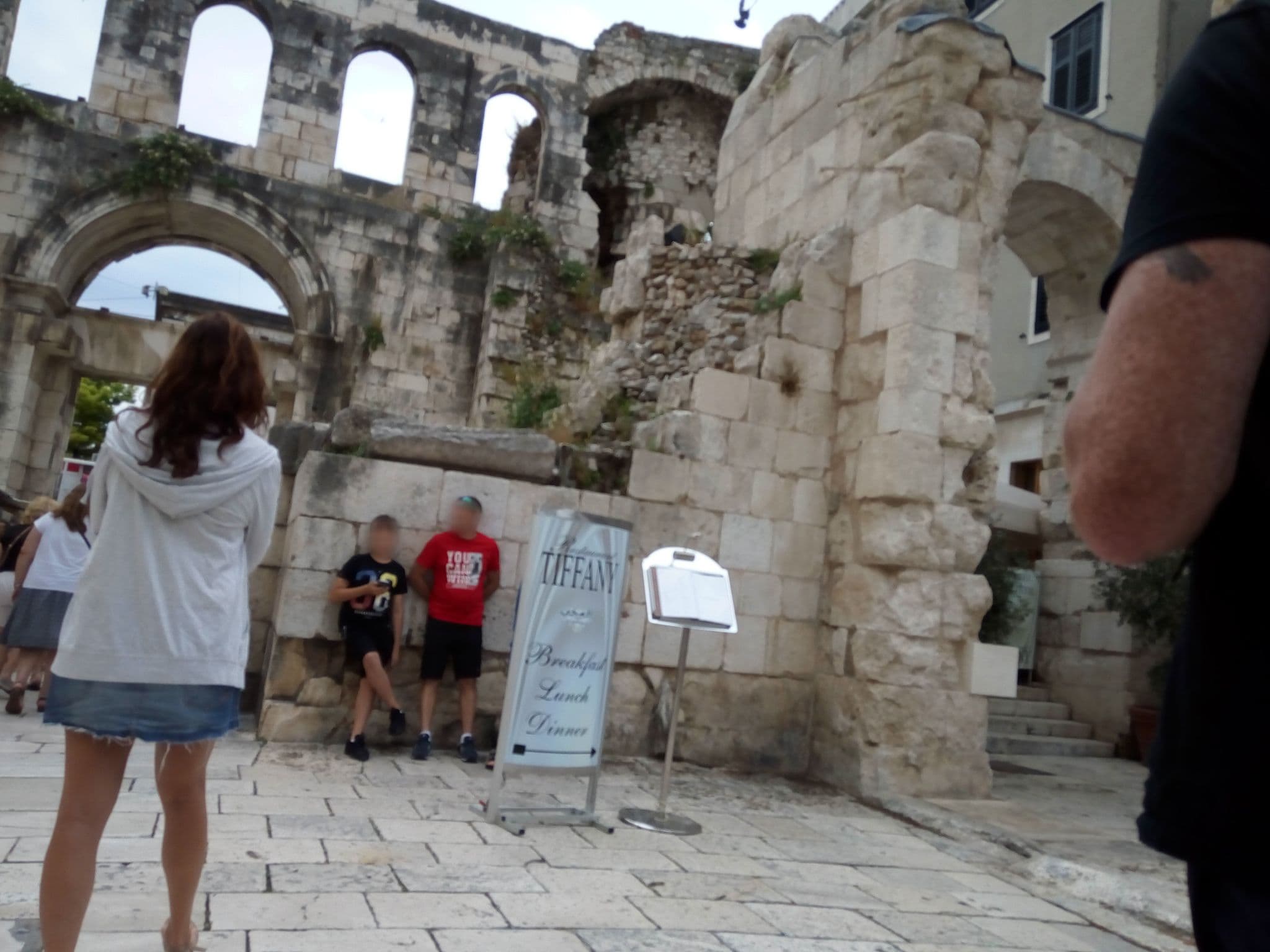 Street view near Studio Sfinga in the heart of Diocletian's palace, Split — © mapfool (CC BY-SA · Mapillary)