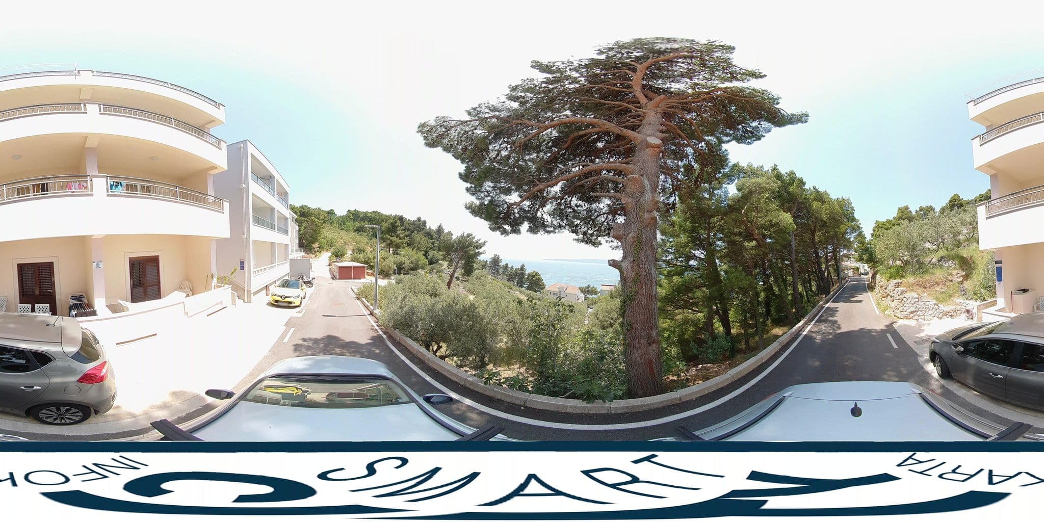 Street view near Apartmani Vice, Brela — © SilvioBasic (CC BY-SA · Mapillary)