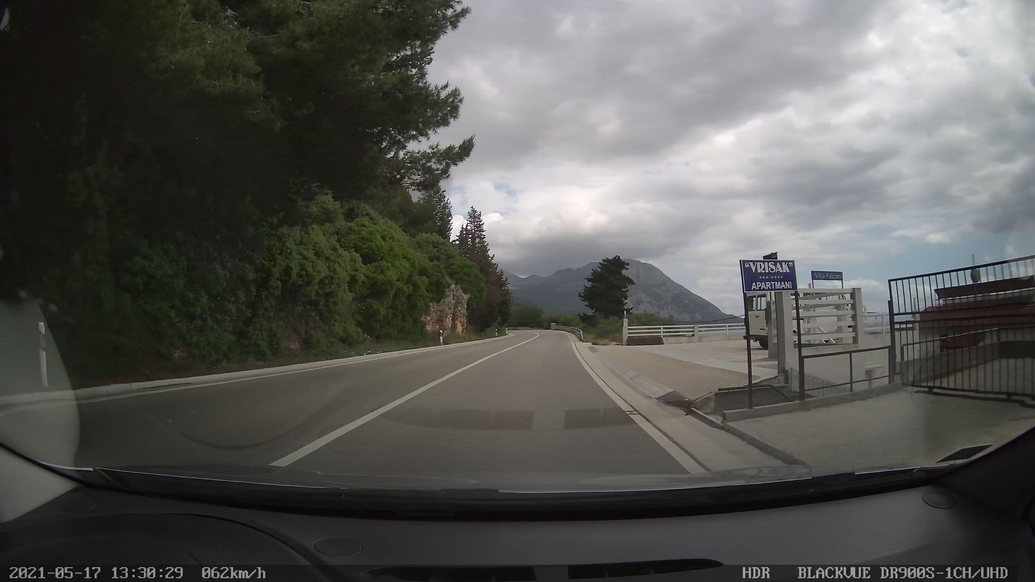 Street view near Villa Falcon, Vrgorac — © brackone (CC BY-SA · Mapillary)