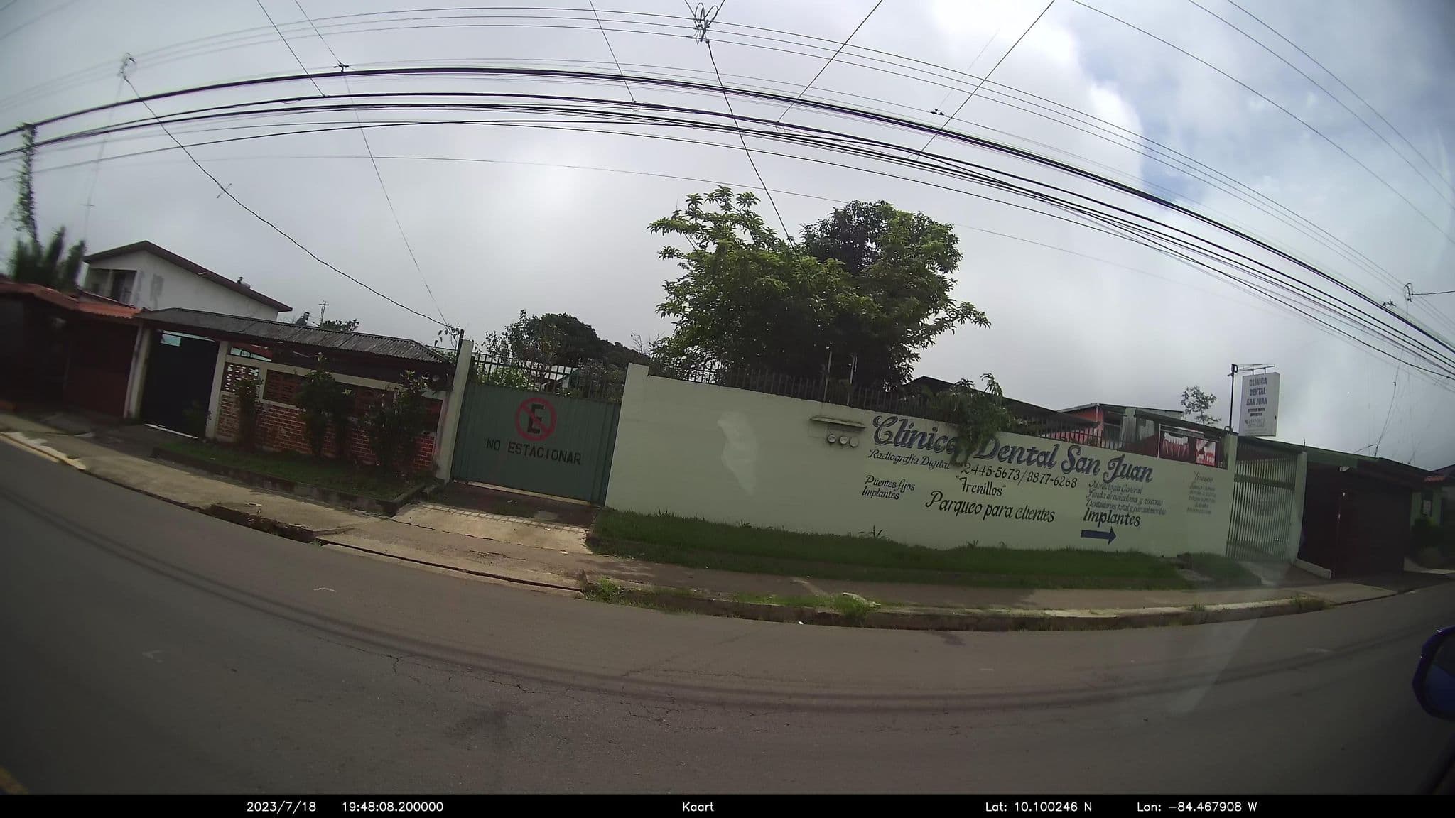 Street view near Villa Hostel, San Ramón — © kaart_2 (CC BY-SA · Mapillary)