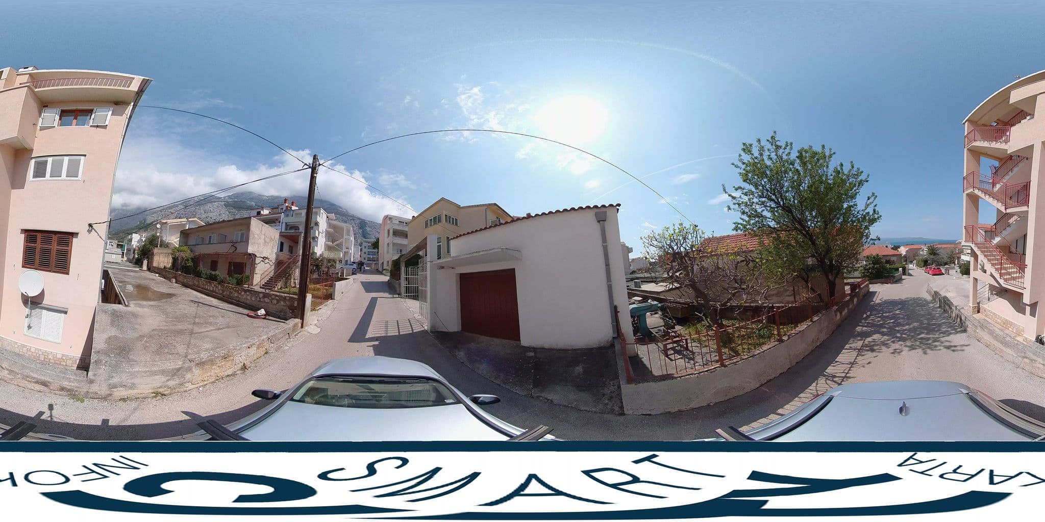 Street view near Guest House Rose&Ana, Makarska — © SilvioBasic (CC BY-SA · Mapillary)