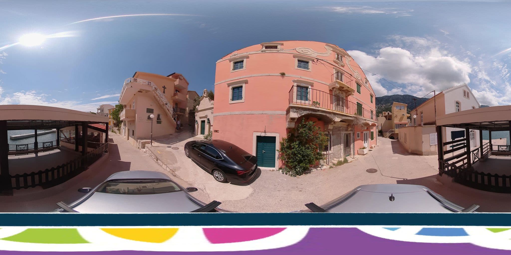 Street view near Villa Igrane, Podgora — © SilvioBasic (CC BY-SA · Mapillary)