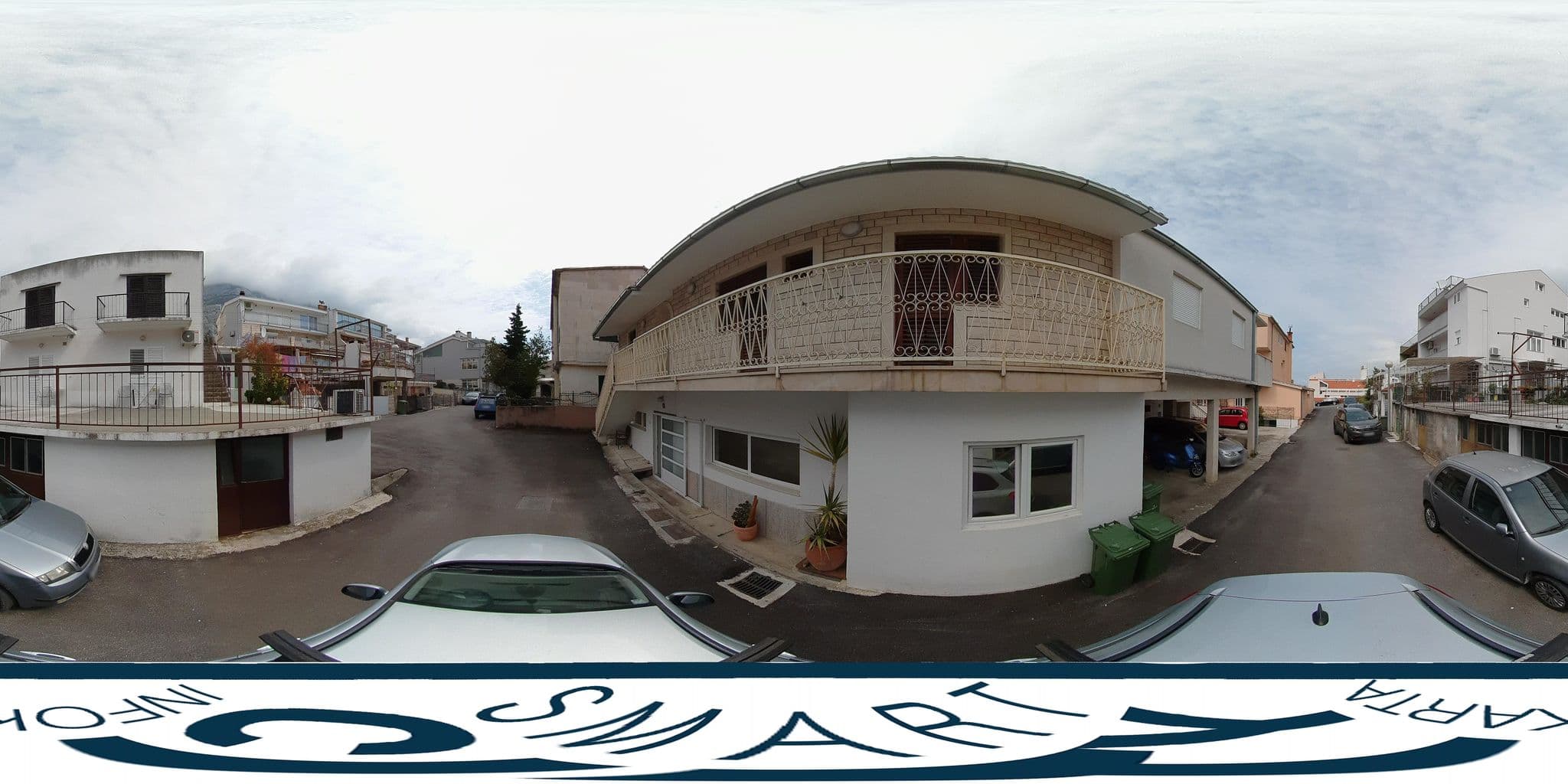 Street view near Apartments Sanja, Makarska — © SilvioBasic (CC BY-SA · Mapillary)