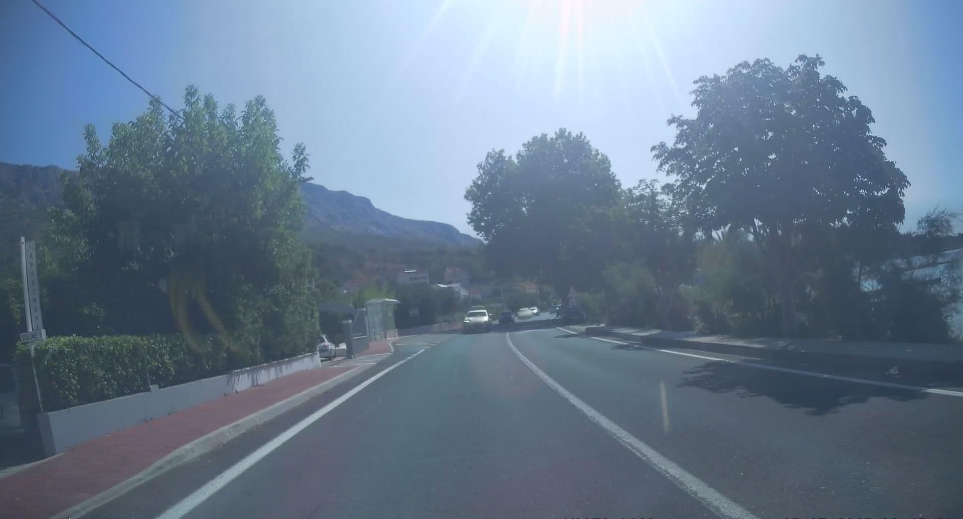 Street view near Villa Lux, Dugi Rat — © edc22 (CC BY-SA · Mapillary)
