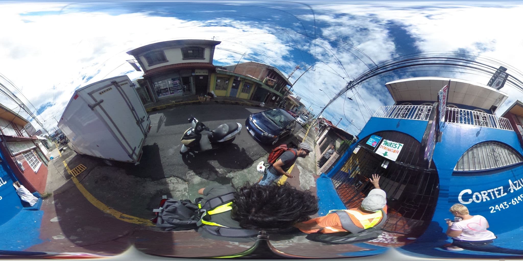 Street view near Hotel Cortez Azul, Alajuela — © elopio (CC BY-SA · Mapillary)