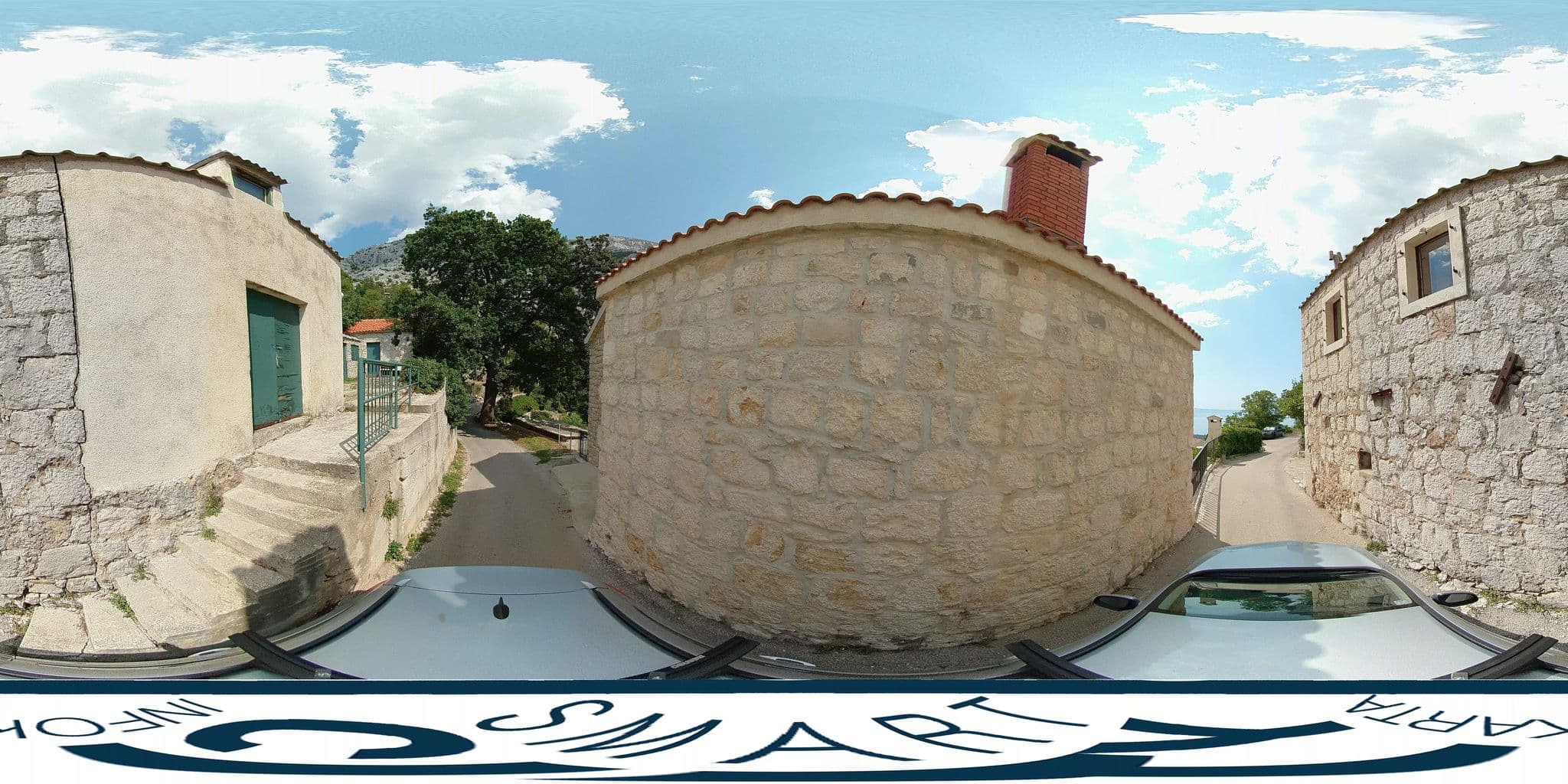 Street view near Villa Bepo i Ivo, Makarska — © SilvioBasic (CC BY-SA · Mapillary)