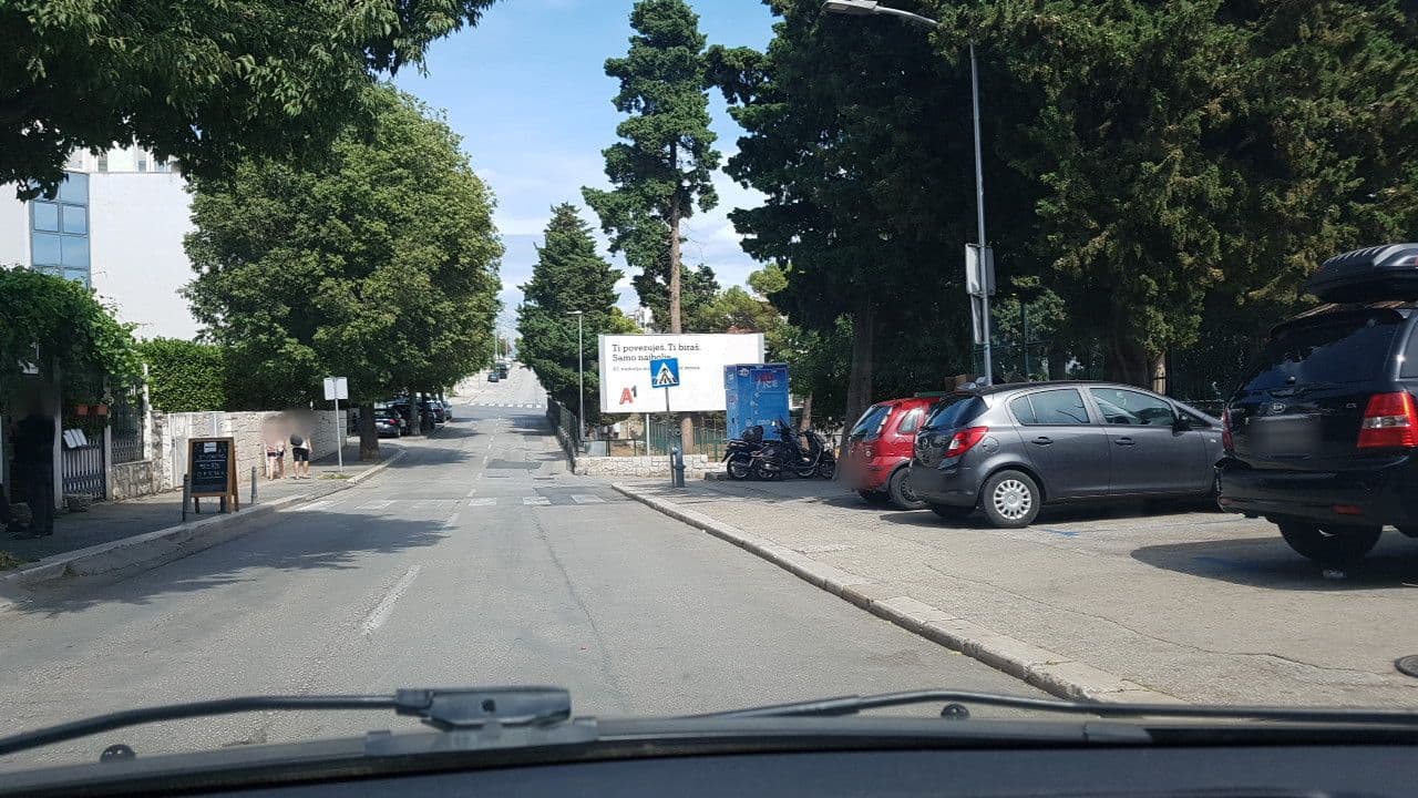 Street view near Toni Apartment, Split — © mik007 (CC BY-SA · Mapillary)