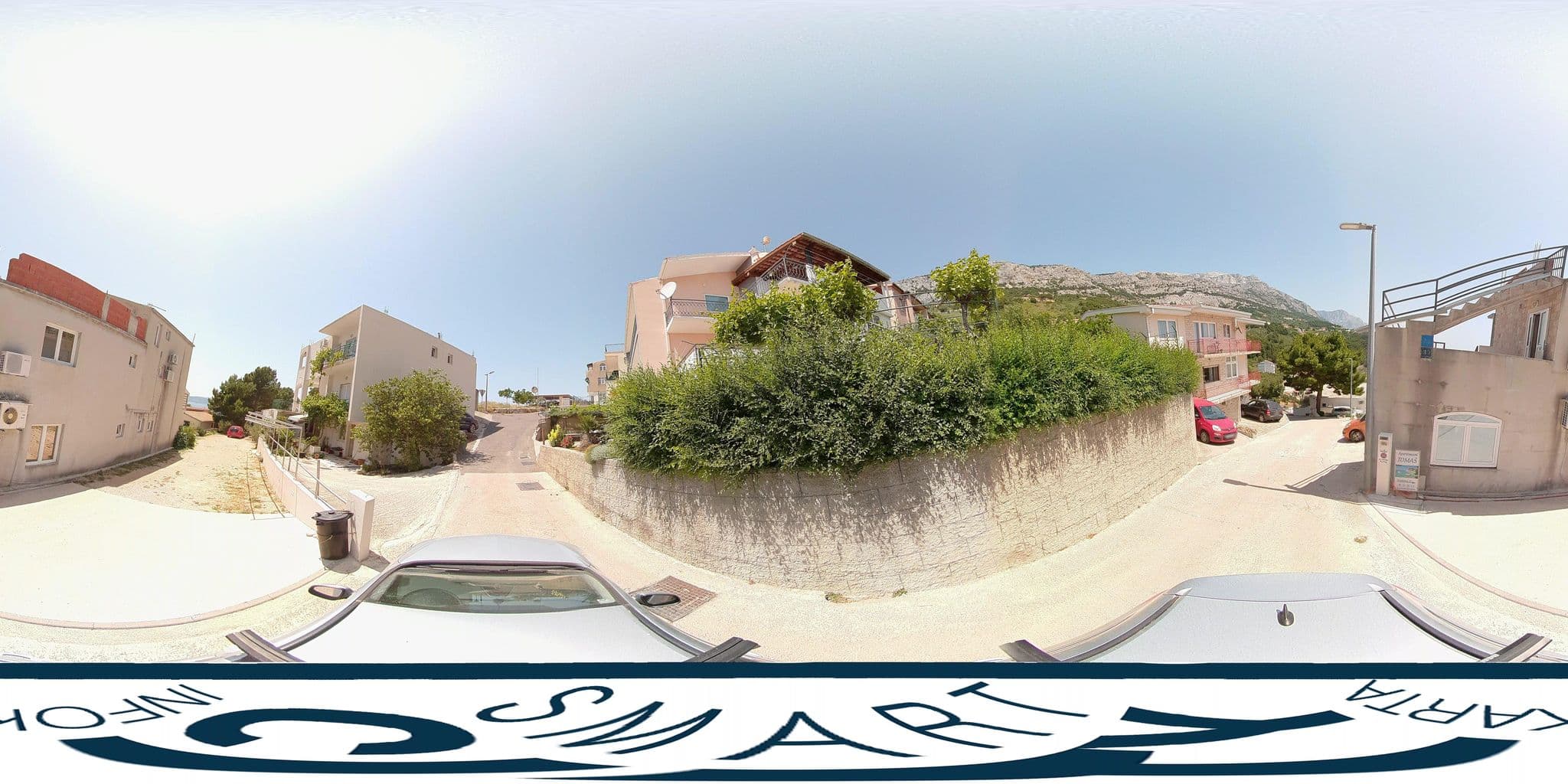 Street view near Guest House Ivan, Brela — © SilvioBasic (CC BY-SA · Mapillary)