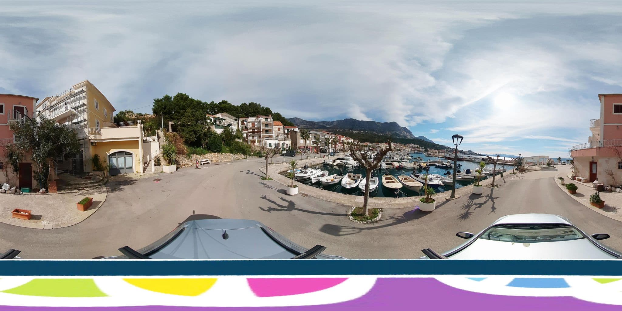 Street view near Apartments Waterfront Ivan, Podgora — © SilvioBasic (CC BY-SA · Mapillary)