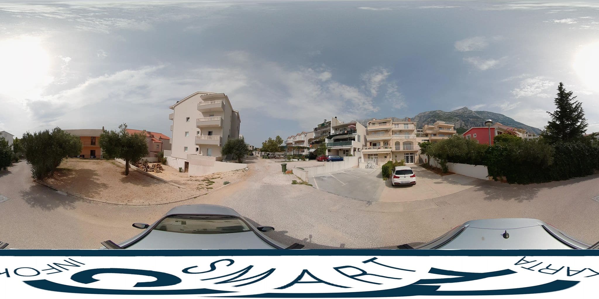 Street view near Apartmani Diana Makarska, Makarska — © SilvioBasic (CC BY-SA · Mapillary)