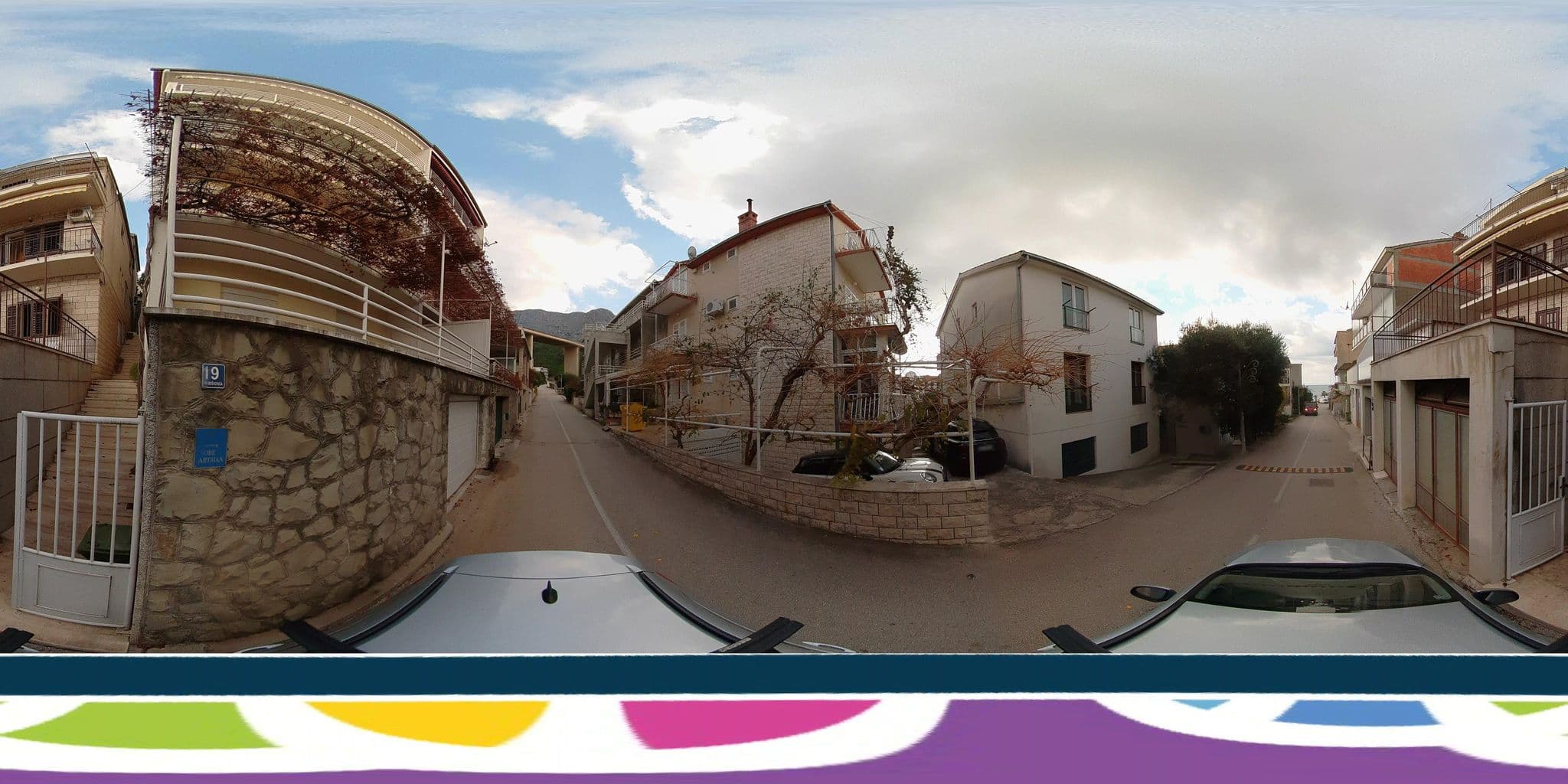 Street view near Apartments Dobrila, Podgora — © SilvioBasic (CC BY-SA · Mapillary)