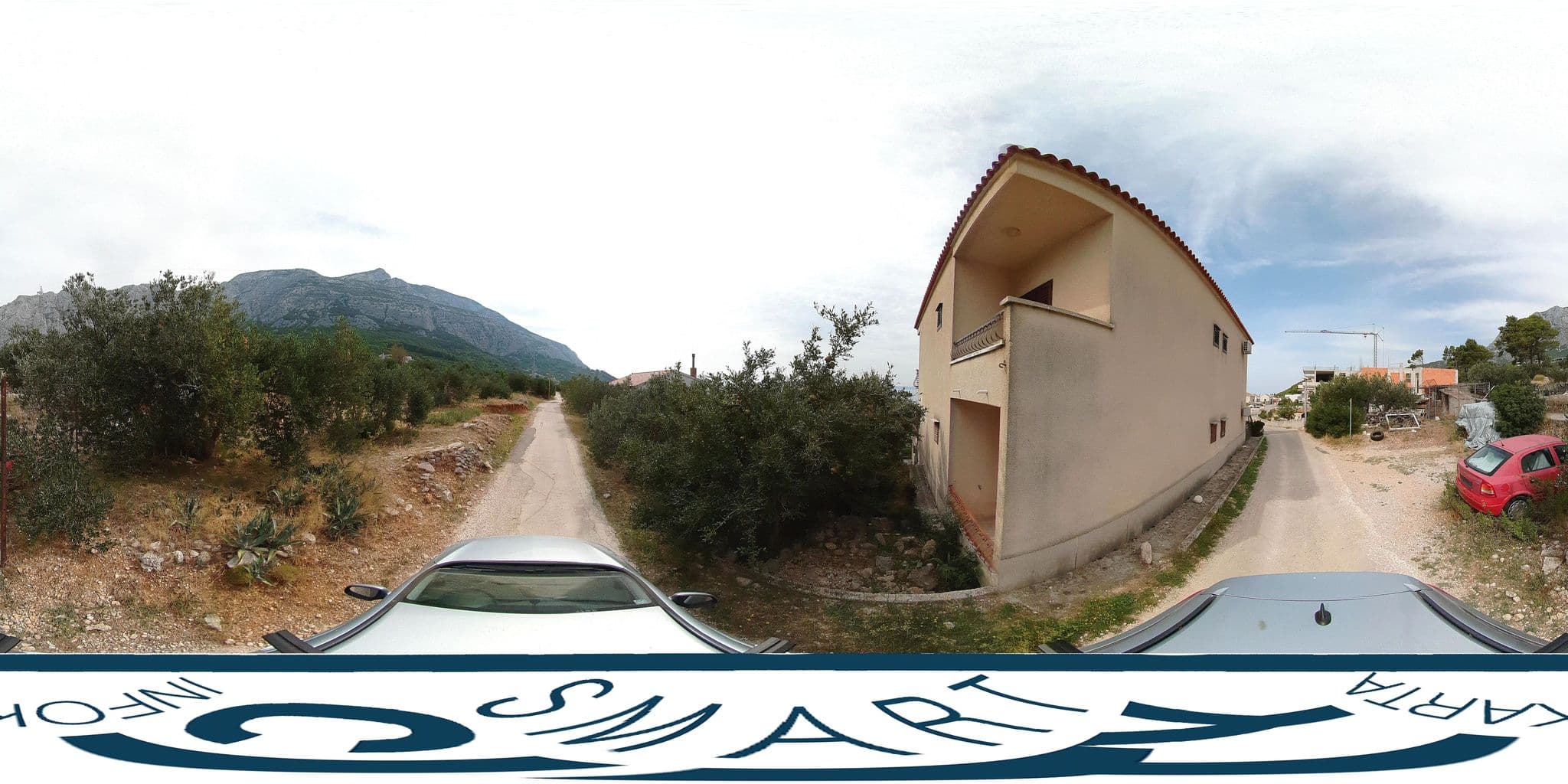 Street view near Villa Medak, Makarska — © SilvioBasic (CC BY-SA · Mapillary)