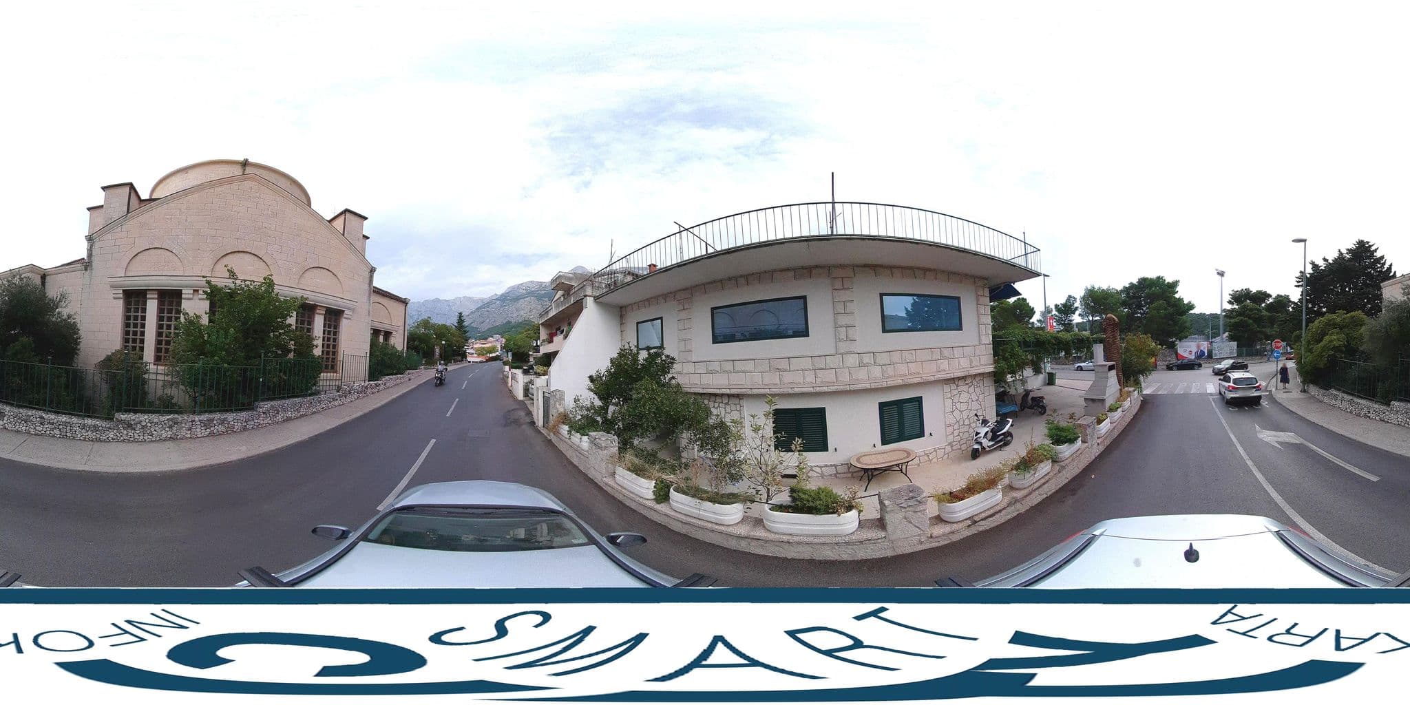 Street view near Apartment Anđela, Makarska — © SilvioBasic (CC BY-SA · Mapillary)