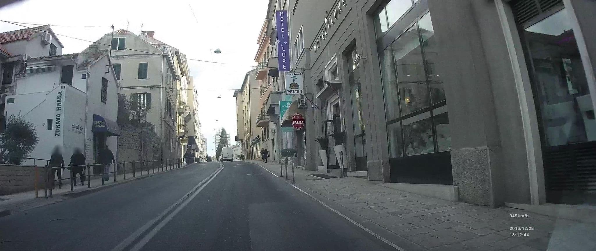 Street view near Split Allure Apartments, Split — © idelac (CC BY-SA · Mapillary)