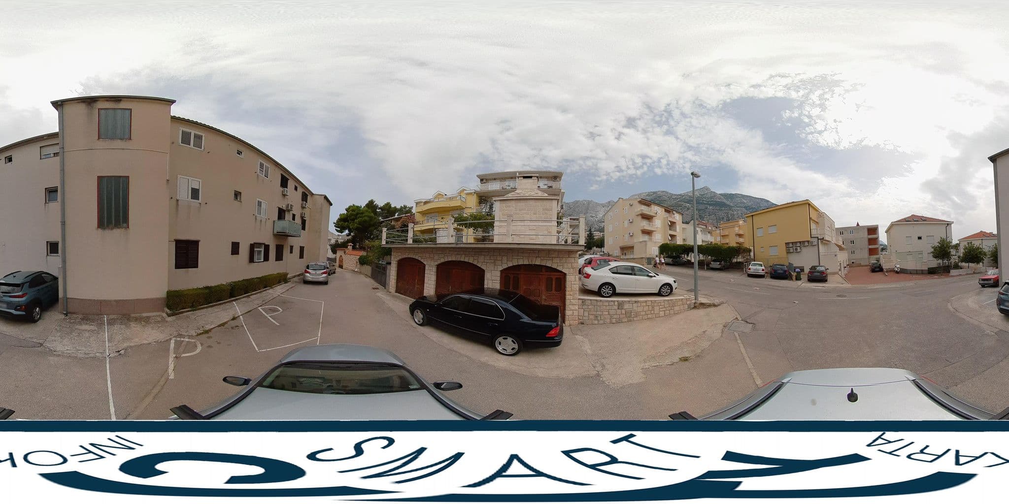 Street view near Apartments and Rooms Mare, Makarska — © SilvioBasic (CC BY-SA · Mapillary)
