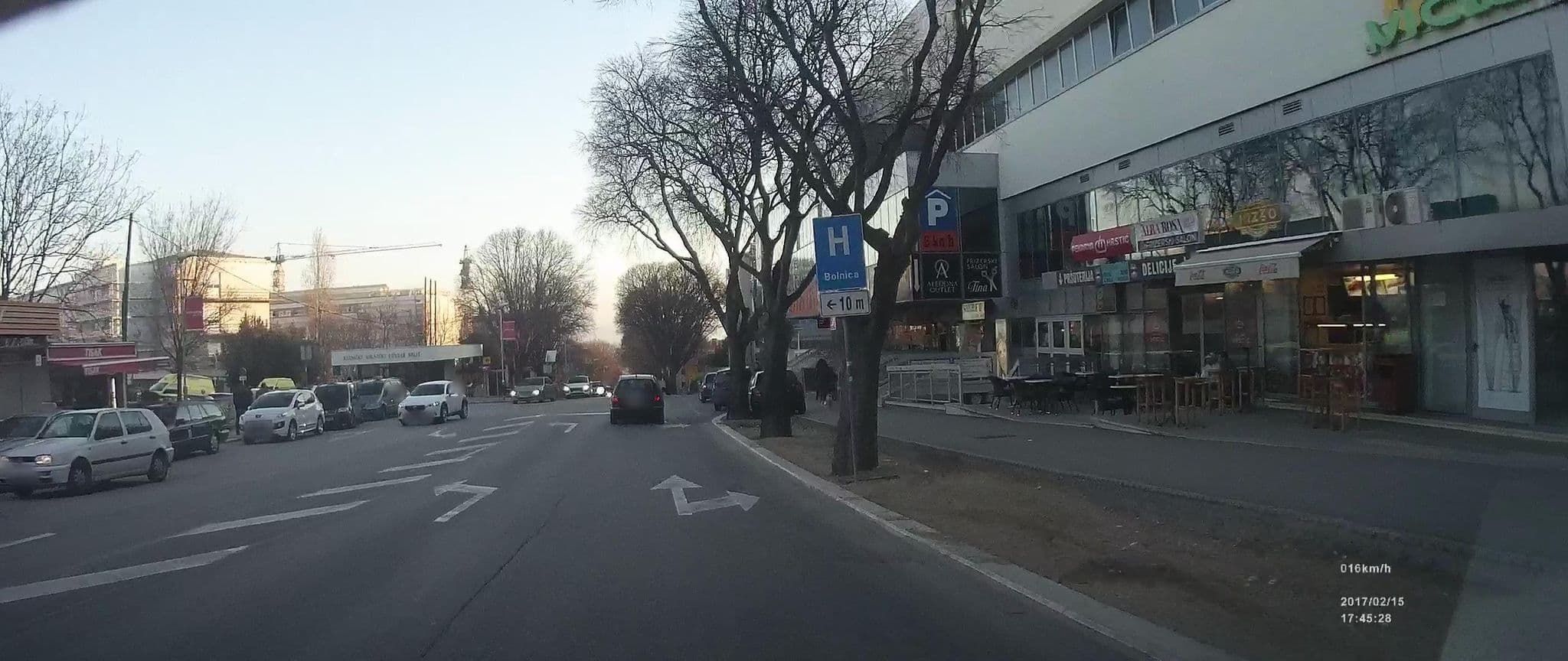 Street view near Arka Apartments, Split — © idelac (CC BY-SA · Mapillary)