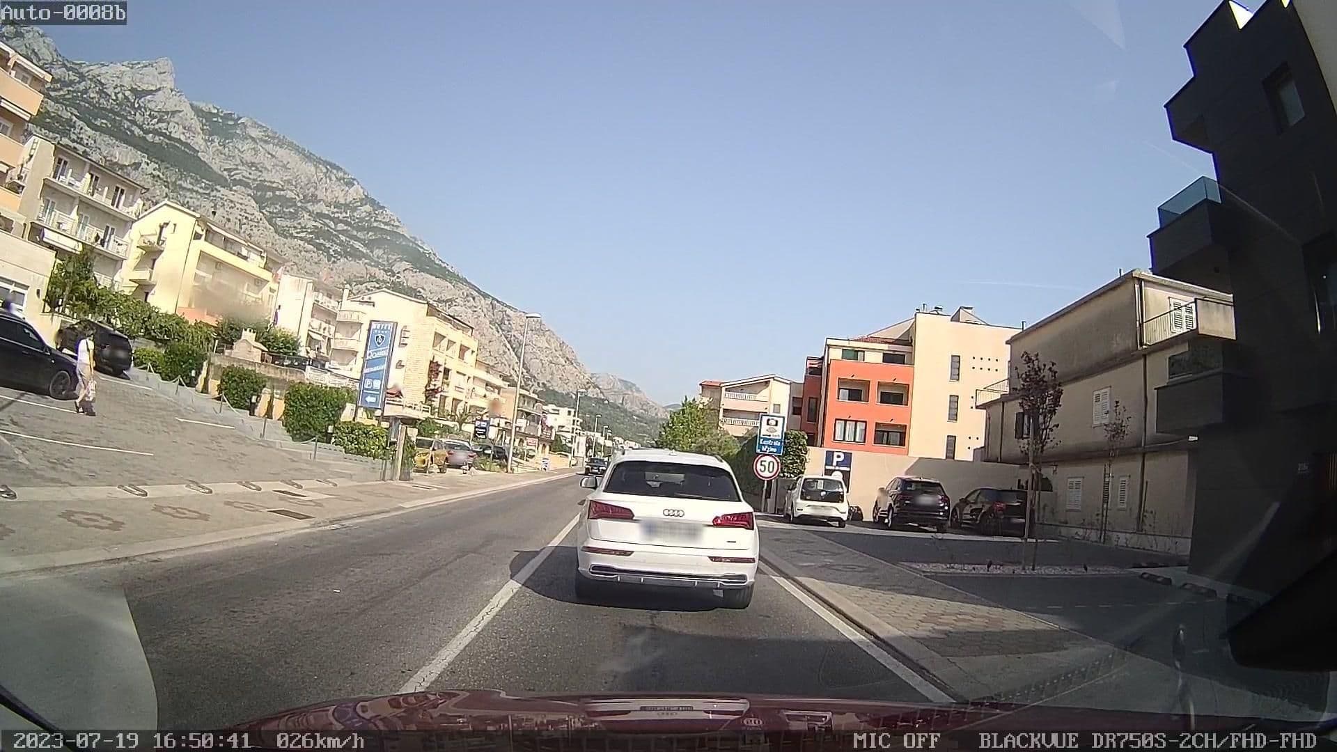 Street view near Apartments Turic, Makarska — © rdnnk (CC BY-SA · Mapillary)