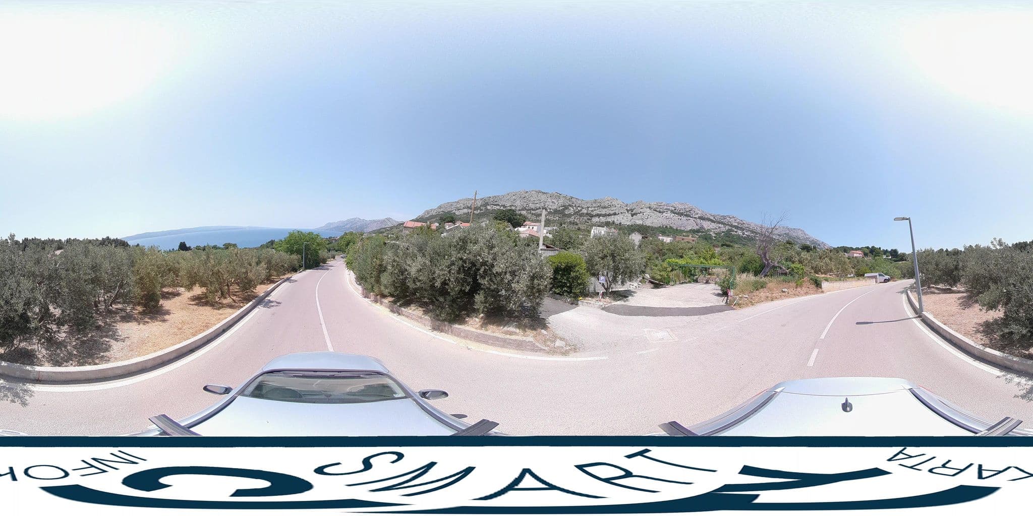 Street view near Holiday Home Oliveta, Brela — © SilvioBasic (CC BY-SA · Mapillary)