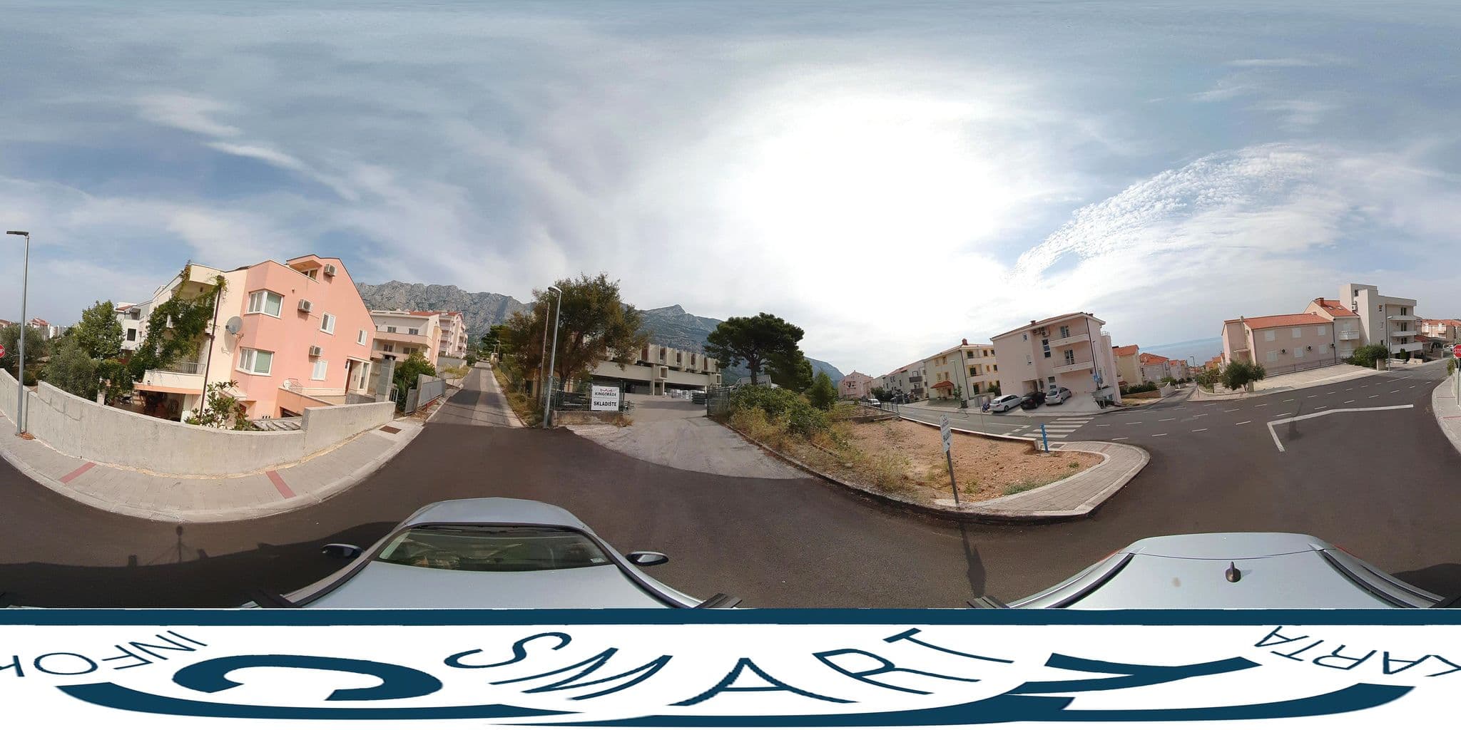 Street view near Apartment Dalmatien Traumhaus, Makarska — © SilvioBasic (CC BY-SA · Mapillary)