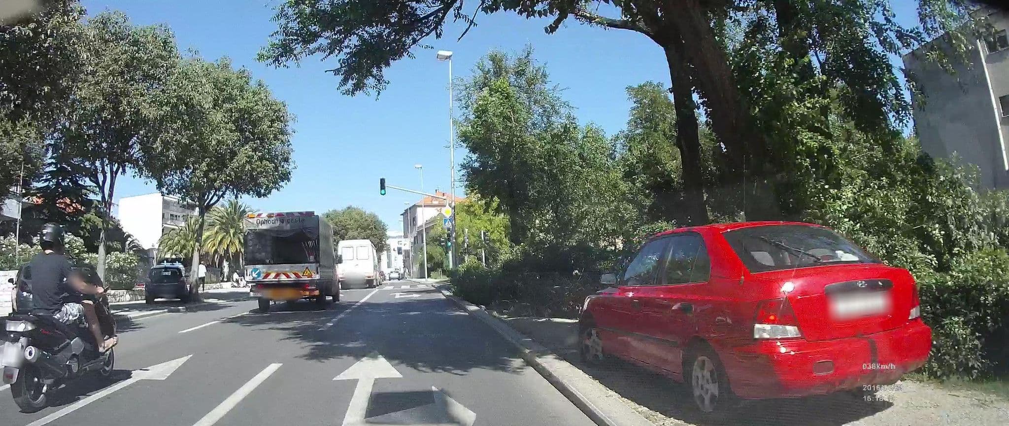 Street view near Apartman Nike, Split — © idelac (CC BY-SA · Mapillary)