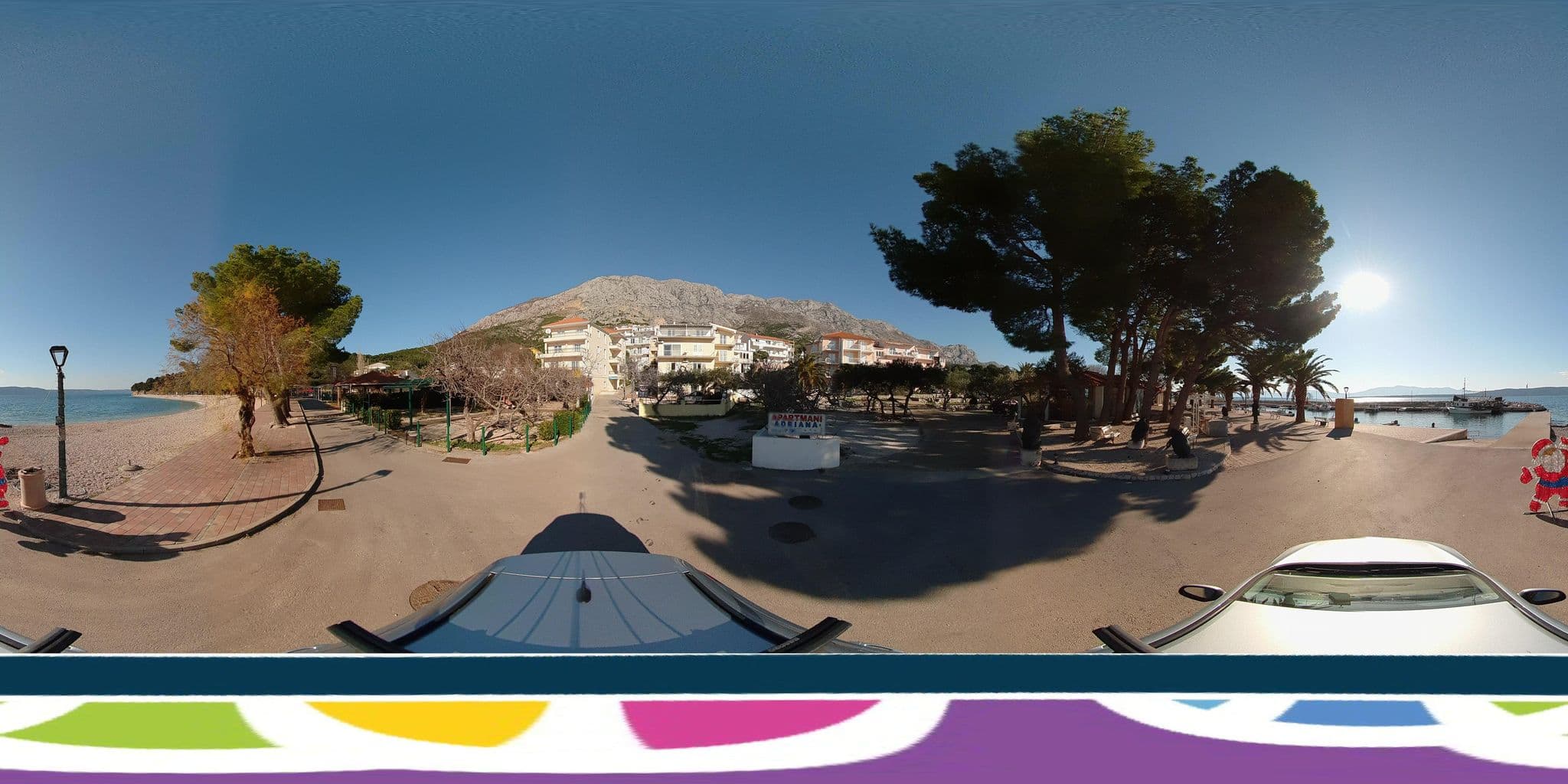 Street view near Apartments Bicakcic, Podgora — © SilvioBasic (CC BY-SA · Mapillary)