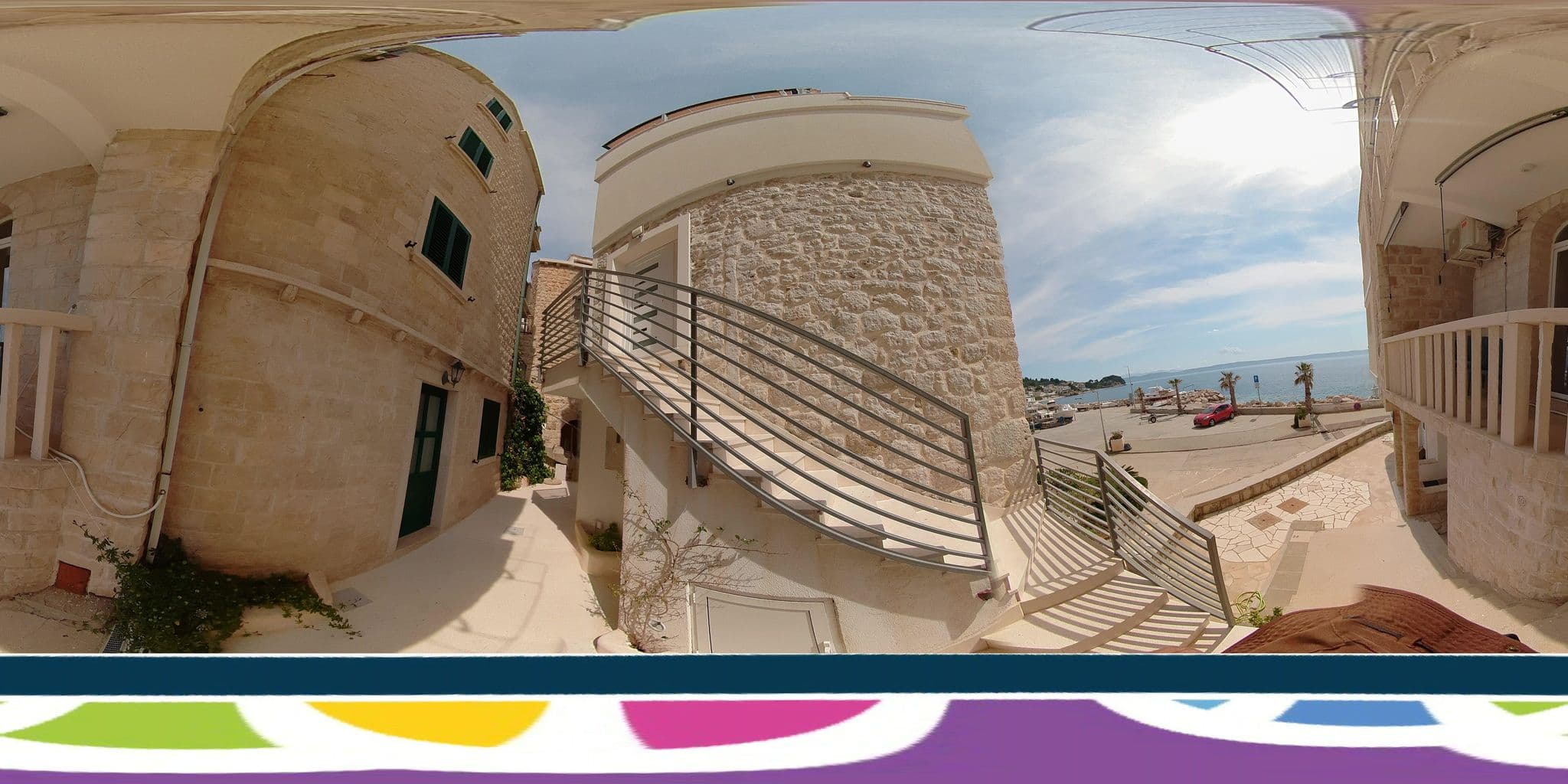 Street view near Apartmani Mira, Podgora — © SilvioBasic (CC BY-SA · Mapillary)