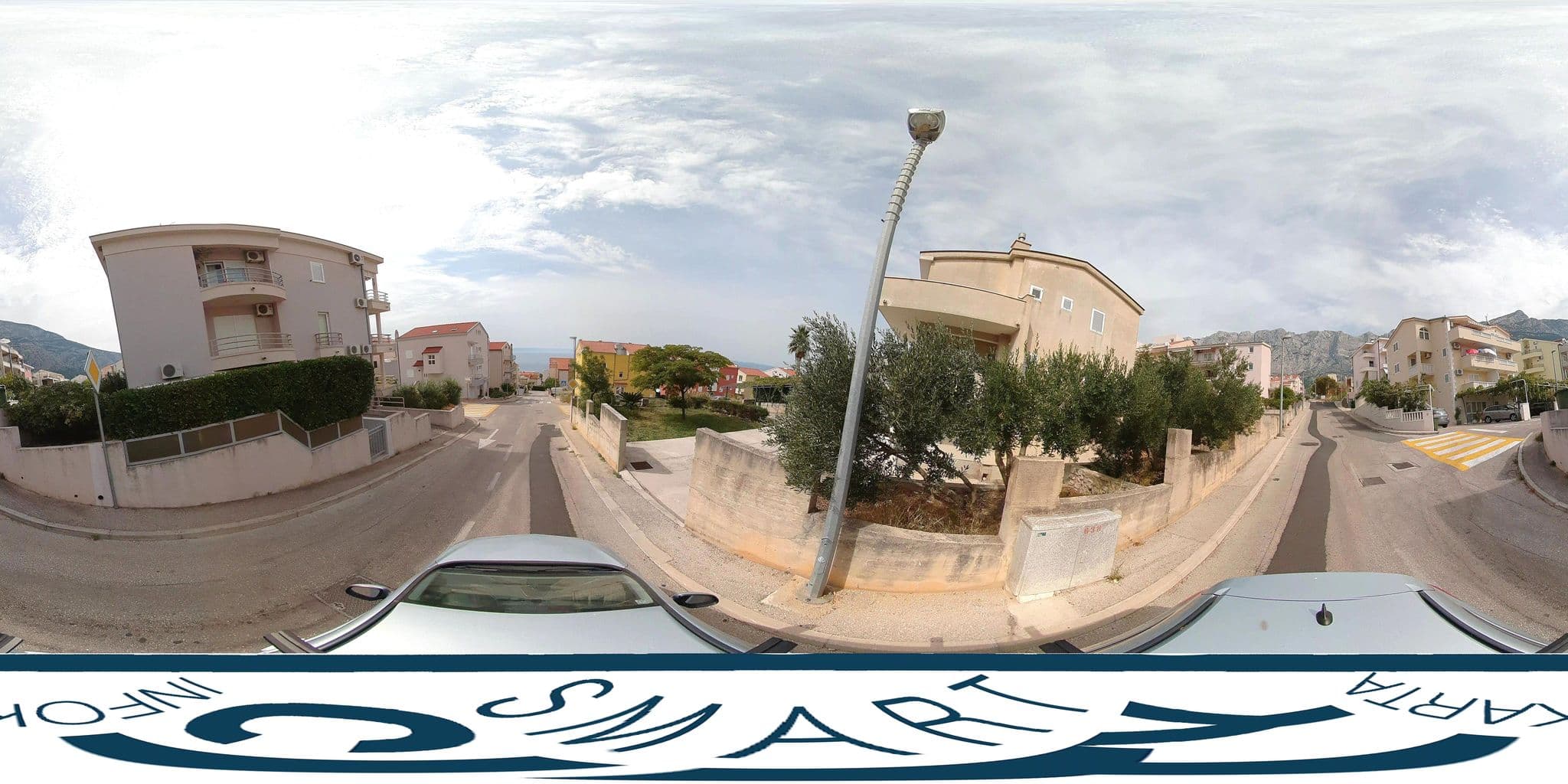 Street view near Rooms Barbara & Petar, Makarska — © SilvioBasic (CC BY-SA · Mapillary)