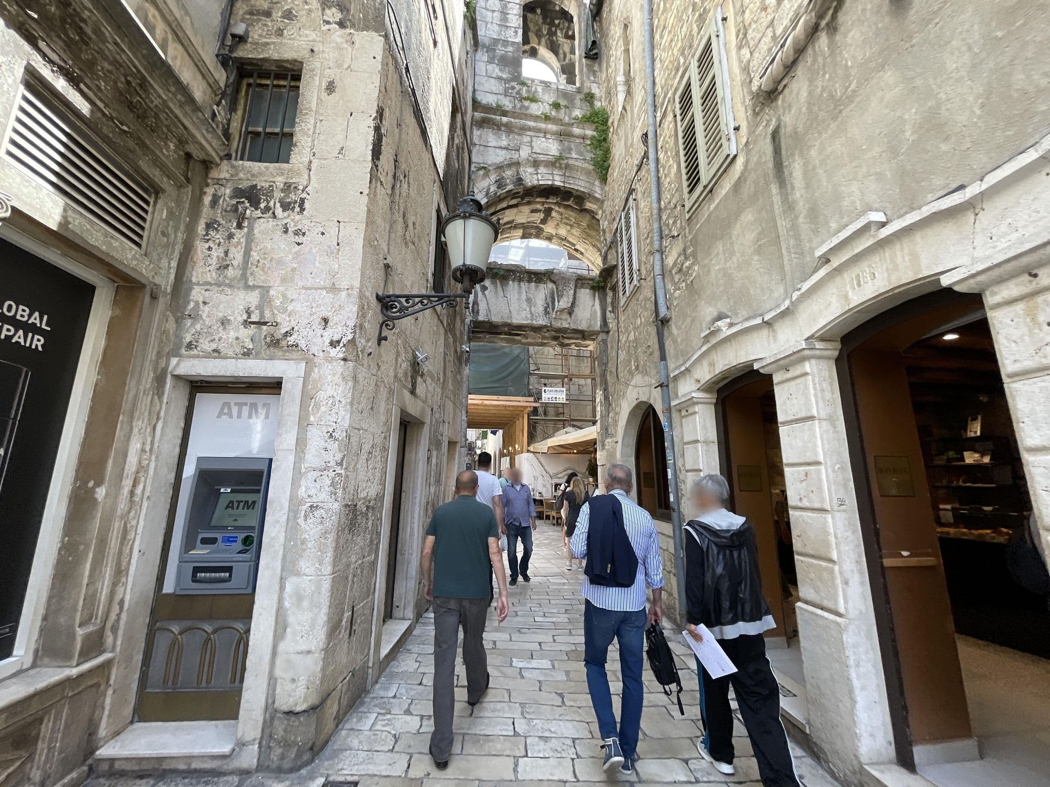 Street view near Temple Luxury Apartments & Rooms, Split — © filipb (CC BY-SA · Mapillary)