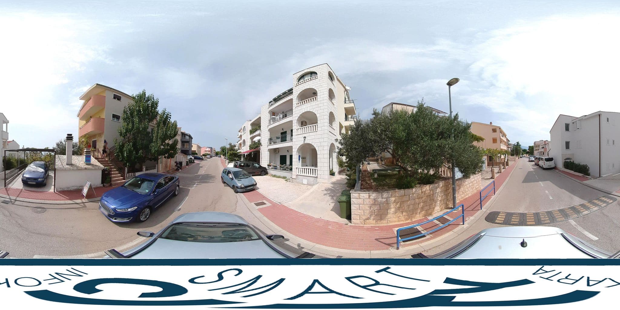 Street view near Apartments Fani, Makarska — © SilvioBasic (CC BY-SA · Mapillary)