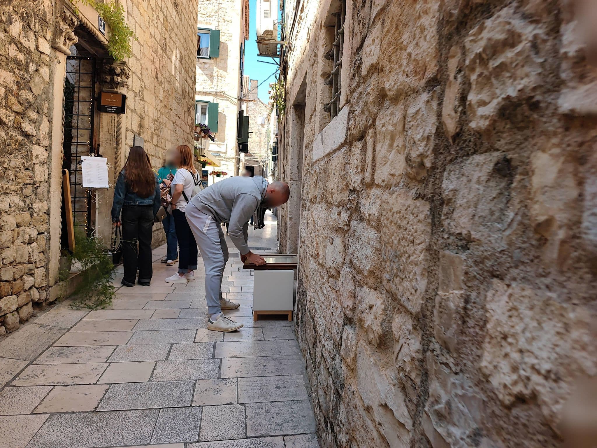 Street view near Afrodita, Split — © Duro (CC BY-SA · Mapillary)