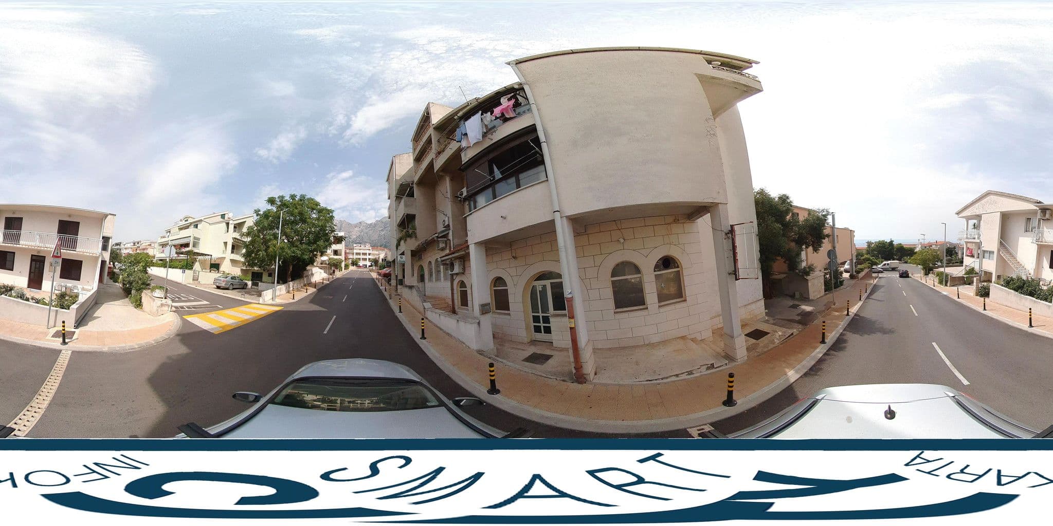 Street view near Apartments Damjanovic, Makarska — © SilvioBasic (CC BY-SA · Mapillary)