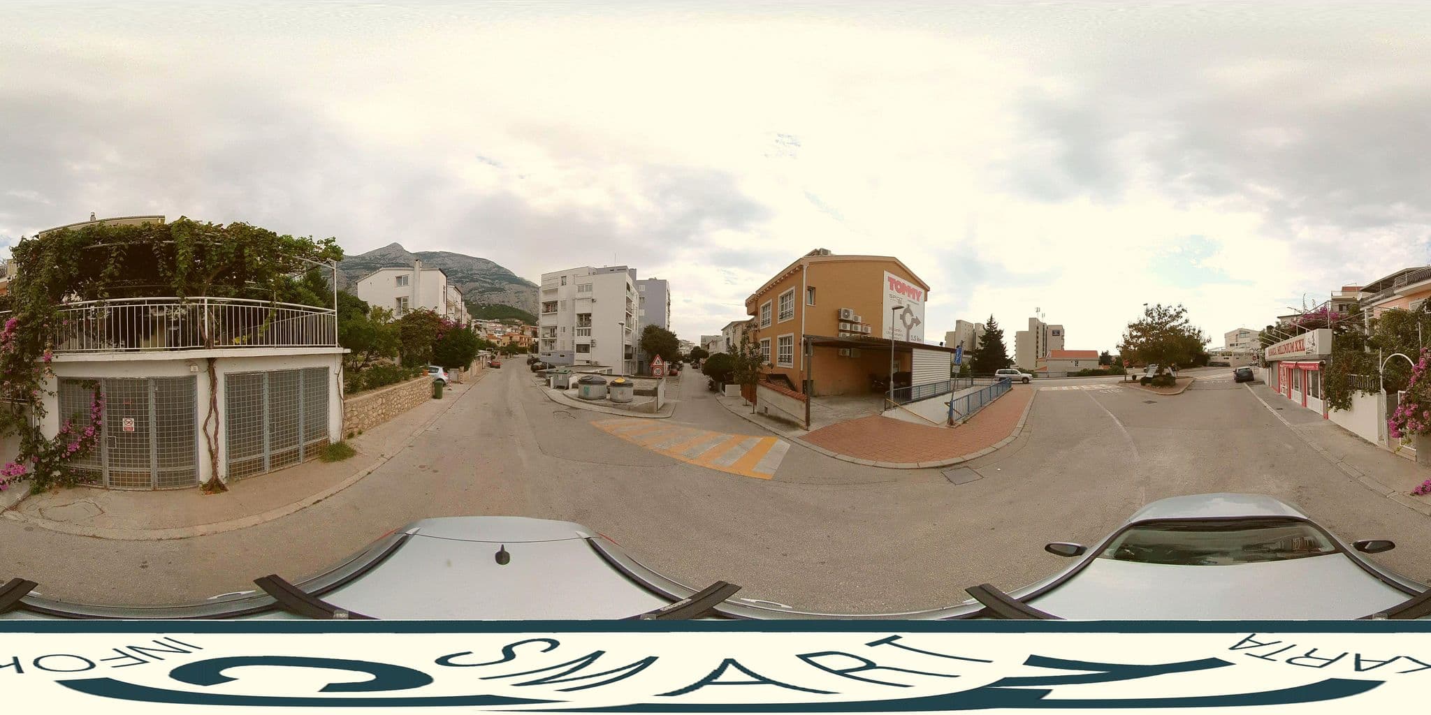 Street view near Apartmani Maris, Makarska — © SilvioBasic (CC BY-SA · Mapillary)