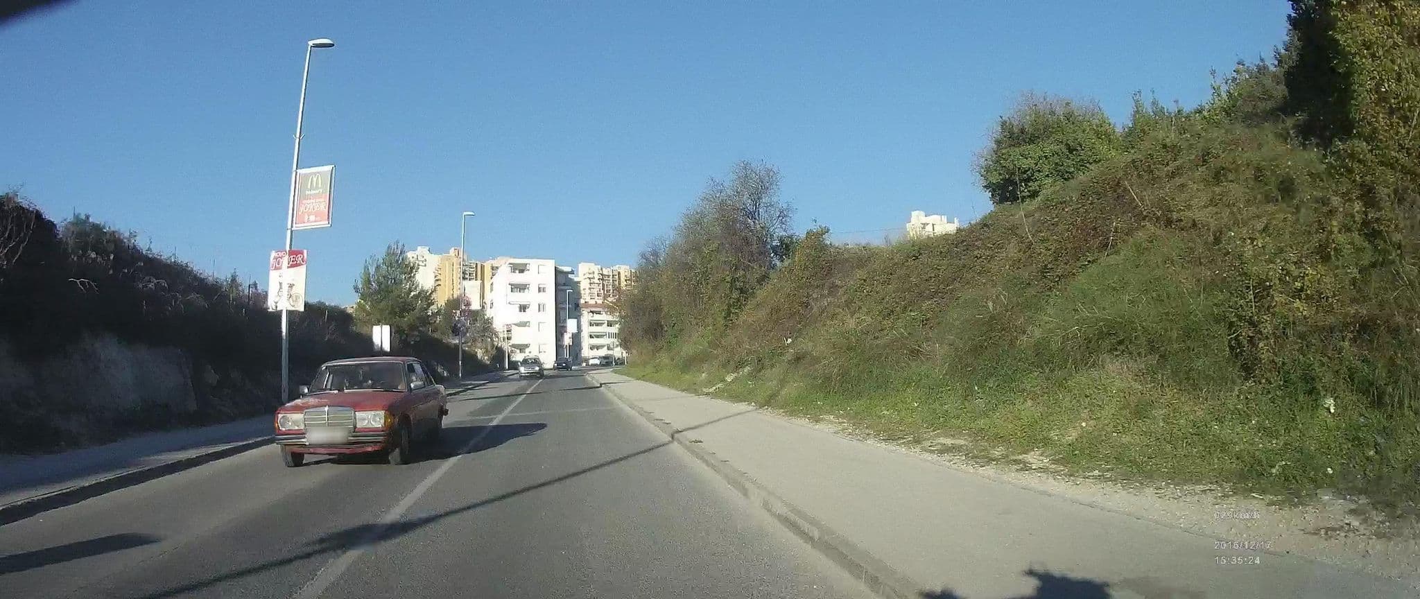 Street view near Sun&Sea apartments, Split — © idelac (CC BY-SA · Mapillary)