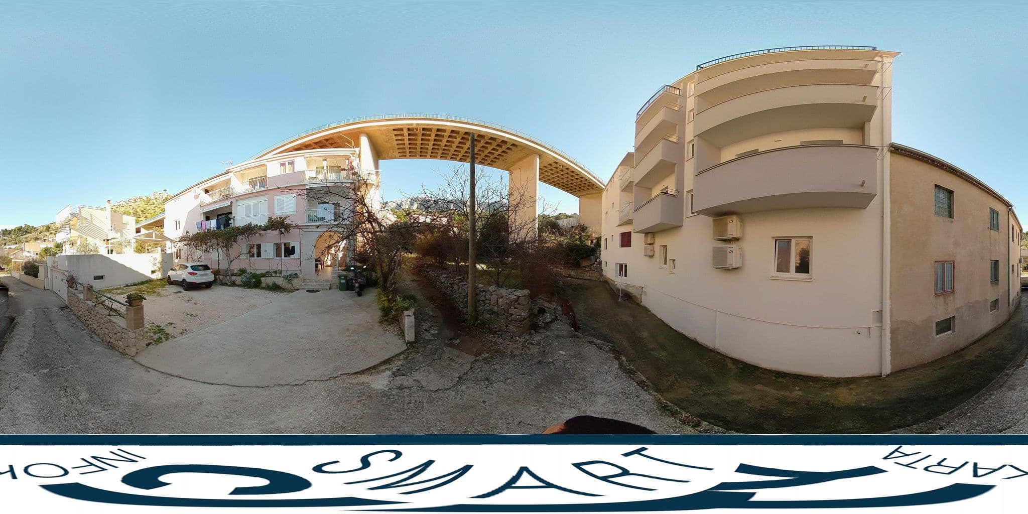 Street view near Apartments Vodanovic, Podgora — © SilvioBasic (CC BY-SA · Mapillary)