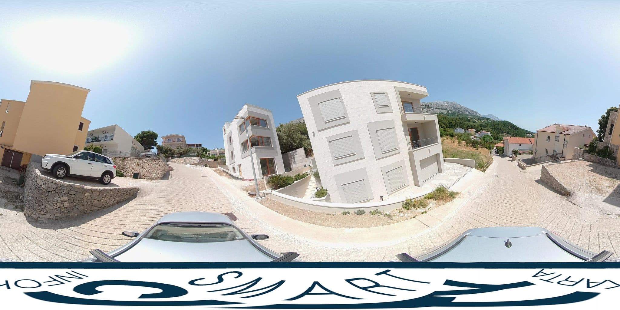 Street view near Apartmani Klarić, Brela — © SilvioBasic (CC BY-SA · Mapillary)