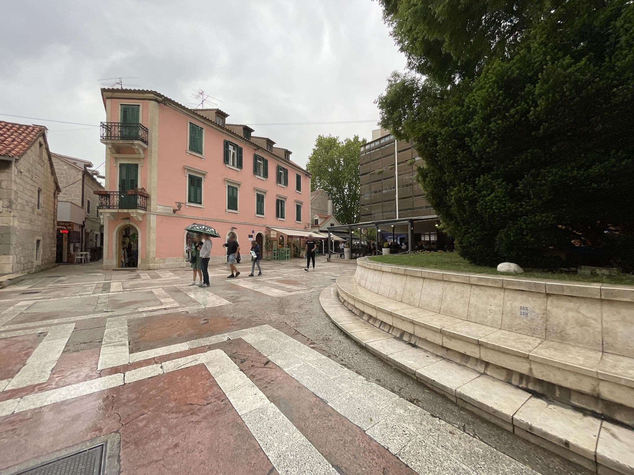 Street view near Teatro Apartments, Split — © filipb (CC BY-SA · Mapillary)