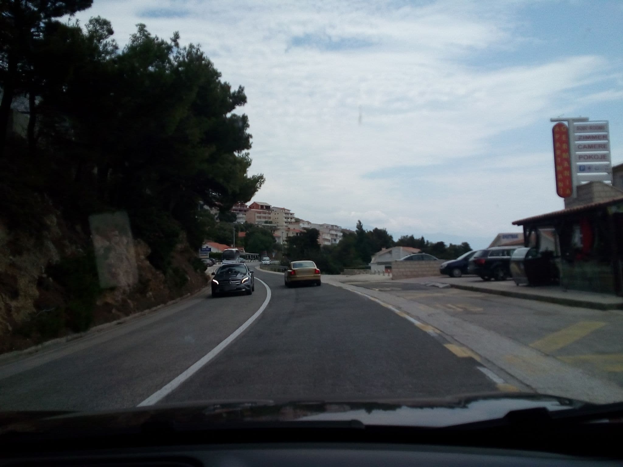 Street view near Hotel Germania, Omiš — © karthoo (CC BY-SA · Mapillary)