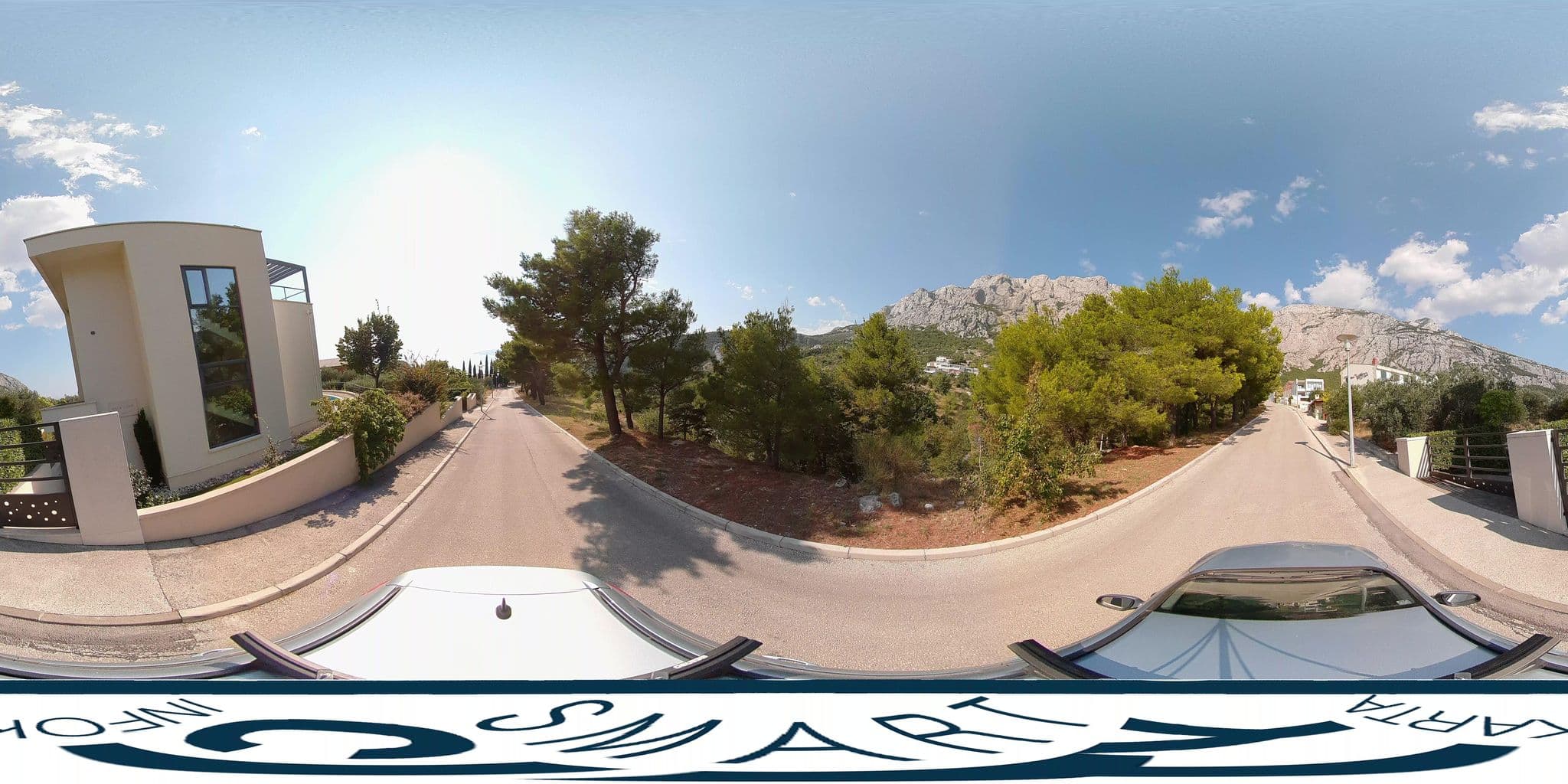 Street view near Villa Lukić, Makarska — © SilvioBasic (CC BY-SA · Mapillary)