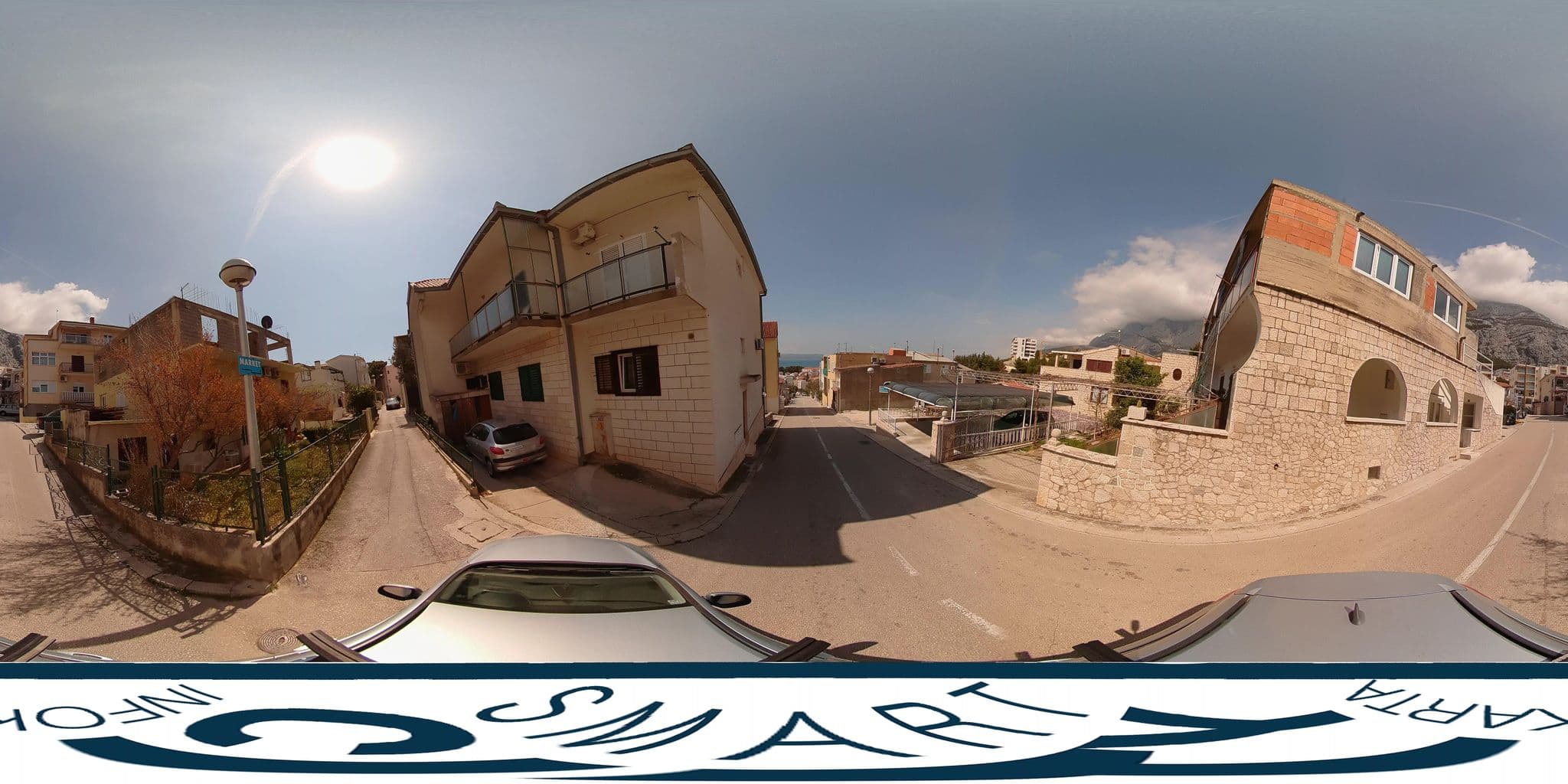 Street view near Villa Makarana Makarska, Makarska — © SilvioBasic (CC BY-SA · Mapillary)