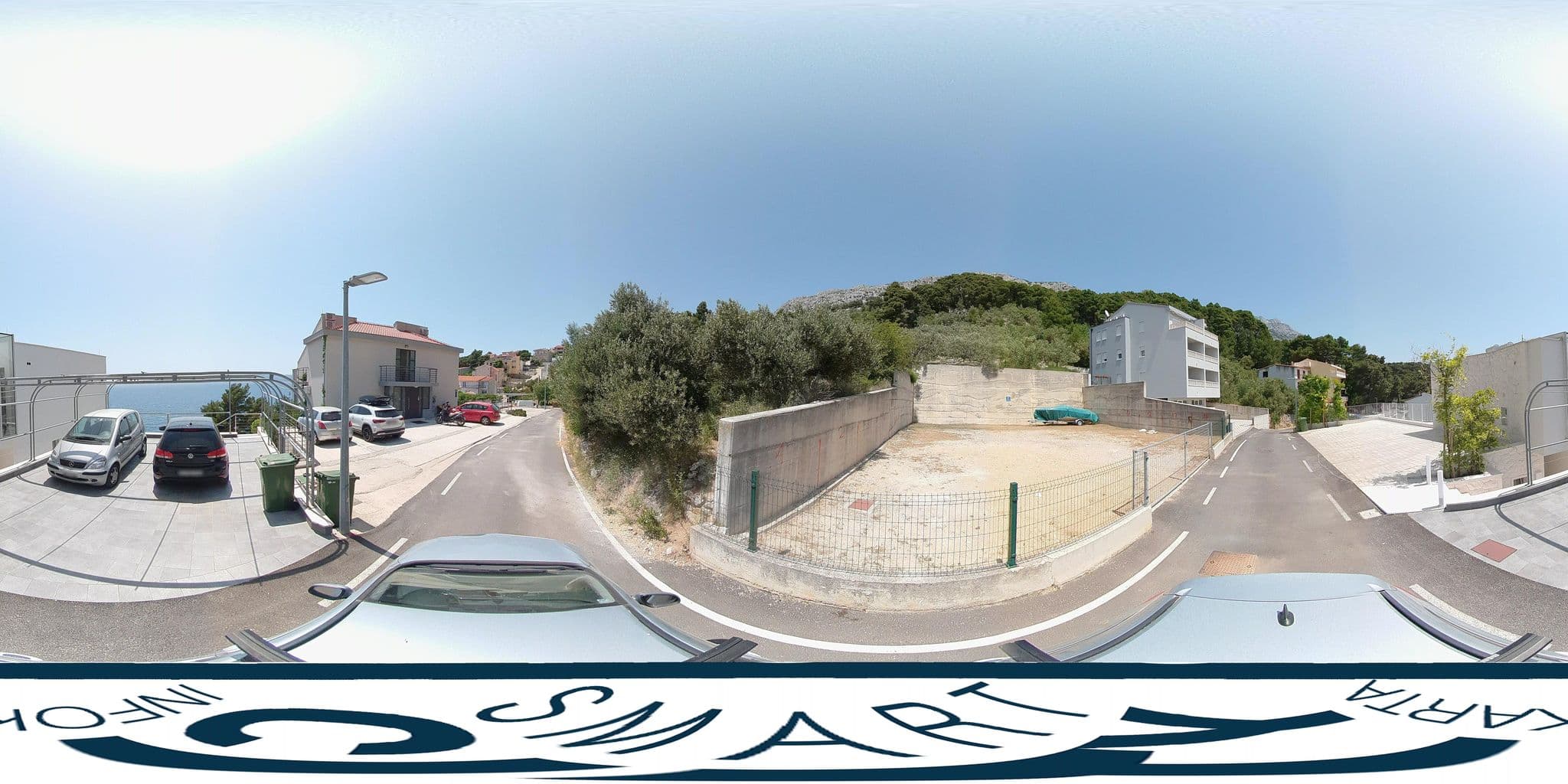 Street view near Villa Mili Stomarica, Brela — © SilvioBasic (CC BY-SA · Mapillary)