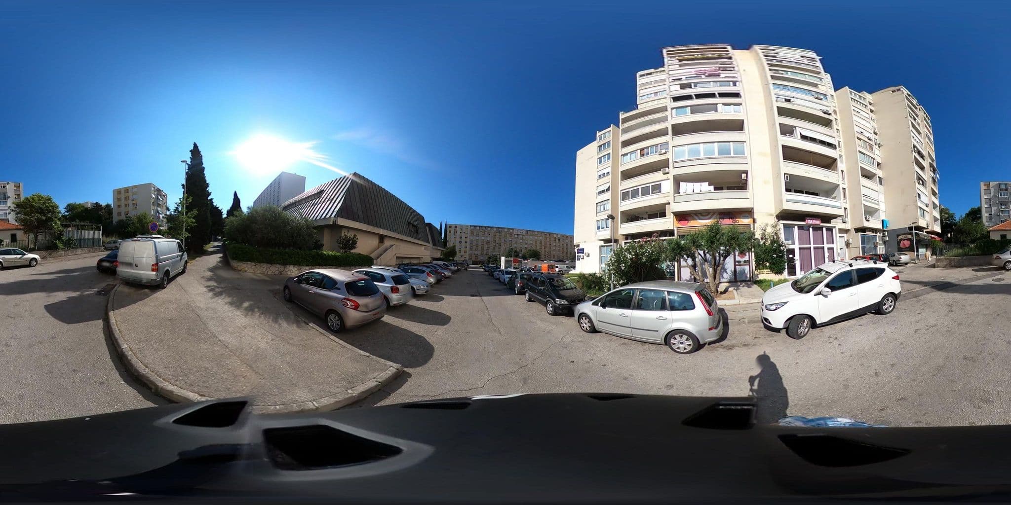 Street view near Apartments Hugo, Split — © lux1711 (CC BY-SA · Mapillary)