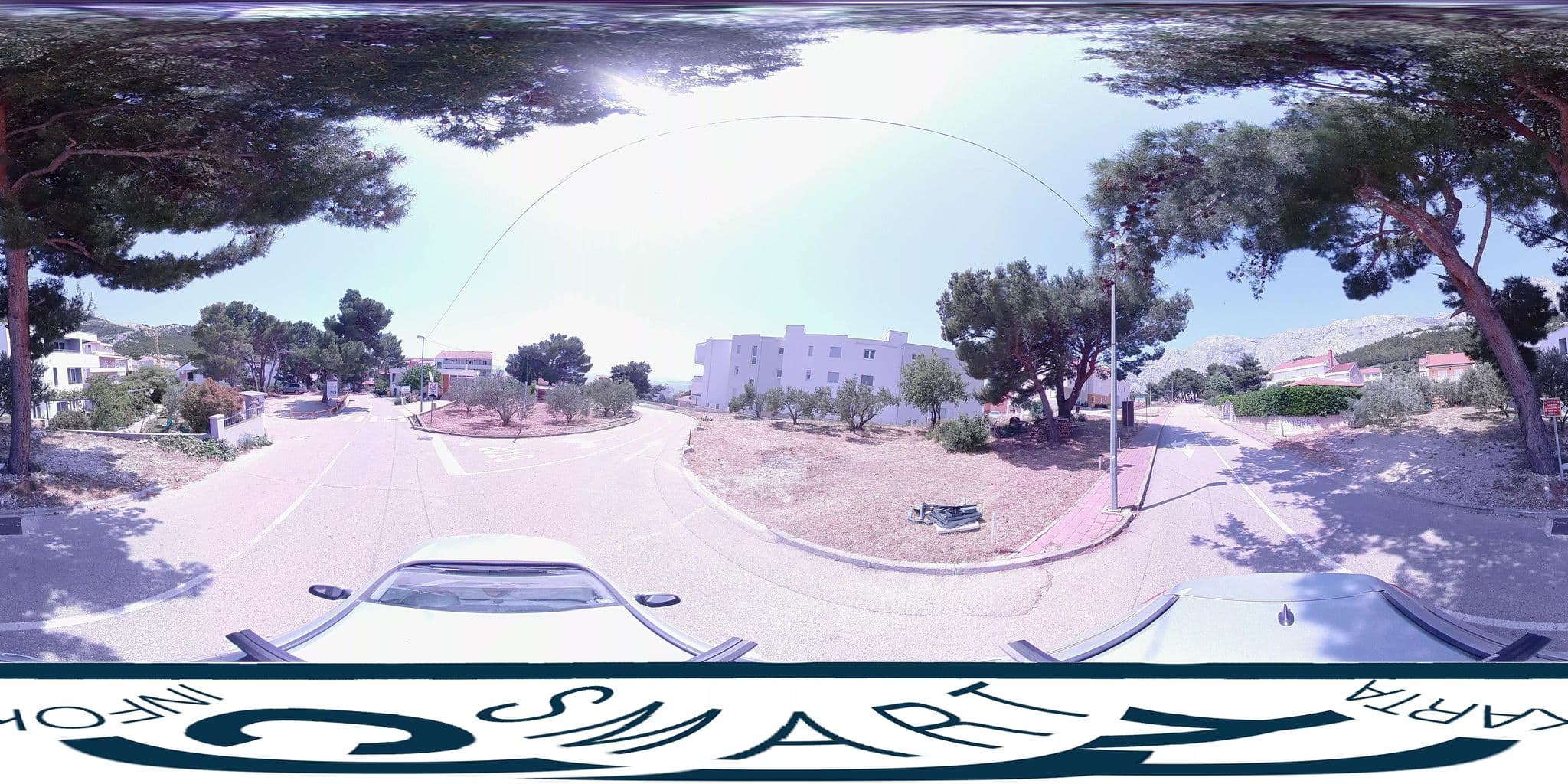Street view near Villa Mlikota, Baška Voda — © SilvioBasic (CC BY-SA · Mapillary)