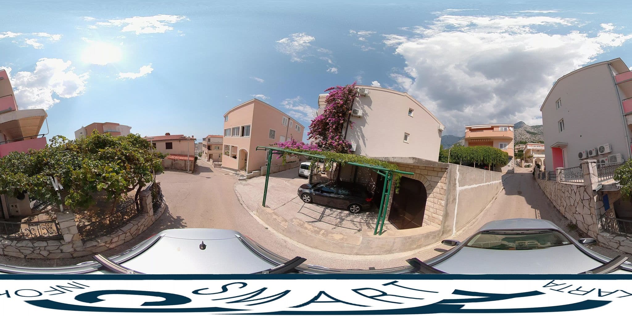 Street view near Apartments Kurilj, Makarska — © SilvioBasic (CC BY-SA · Mapillary)