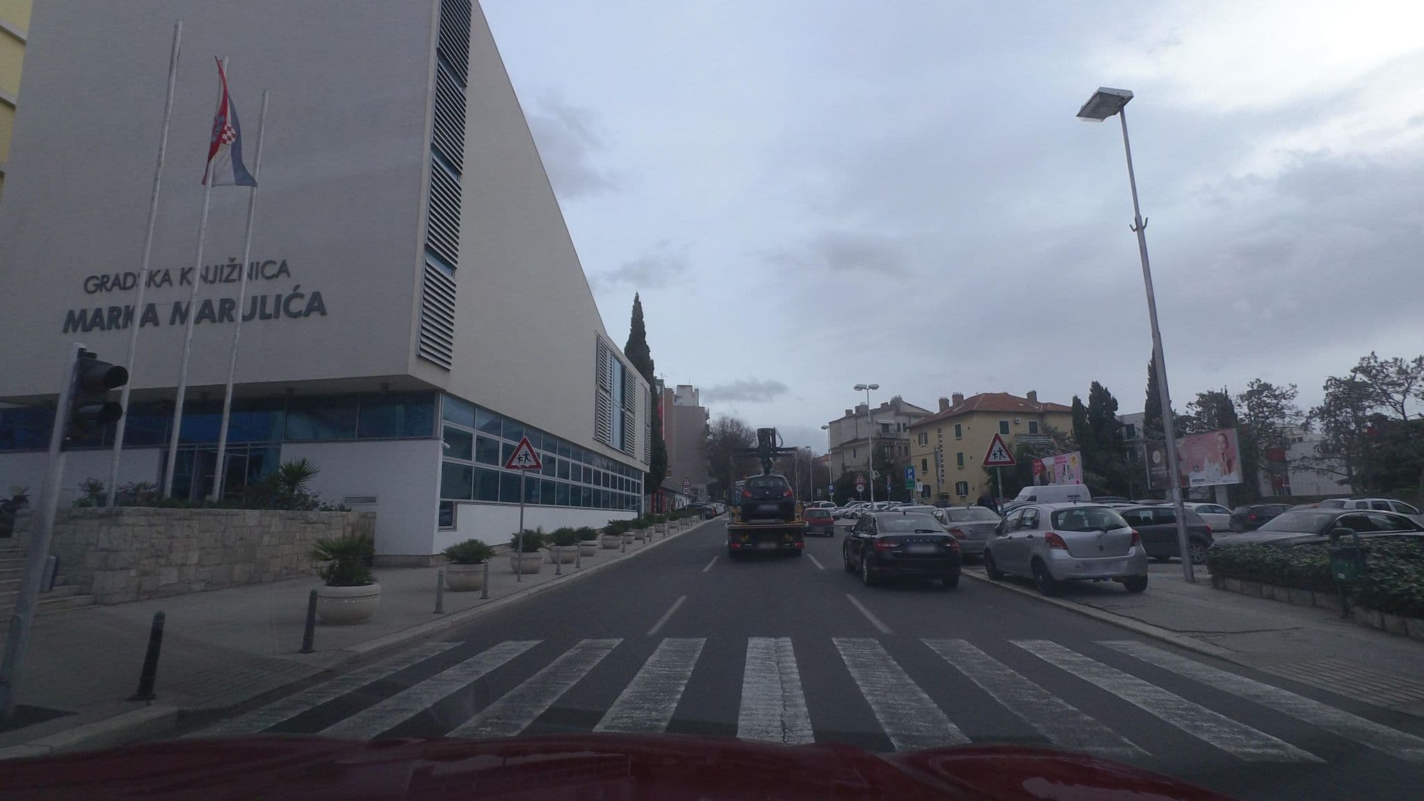 Street view near Apartment Zvonimirova, Split — © hbogner (CC BY-SA · Mapillary)