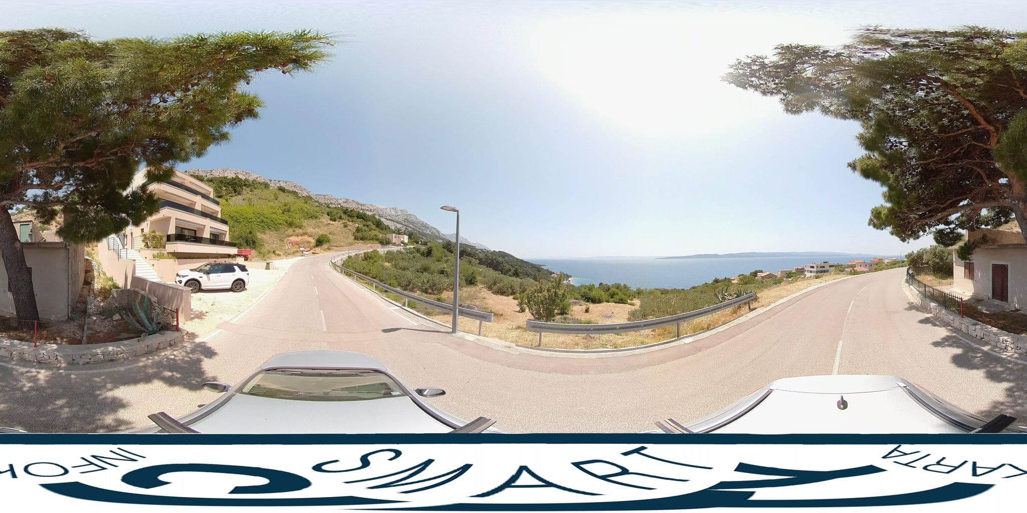Street view near Villa Issea, Brela — © SilvioBasic (CC BY-SA · Mapillary)